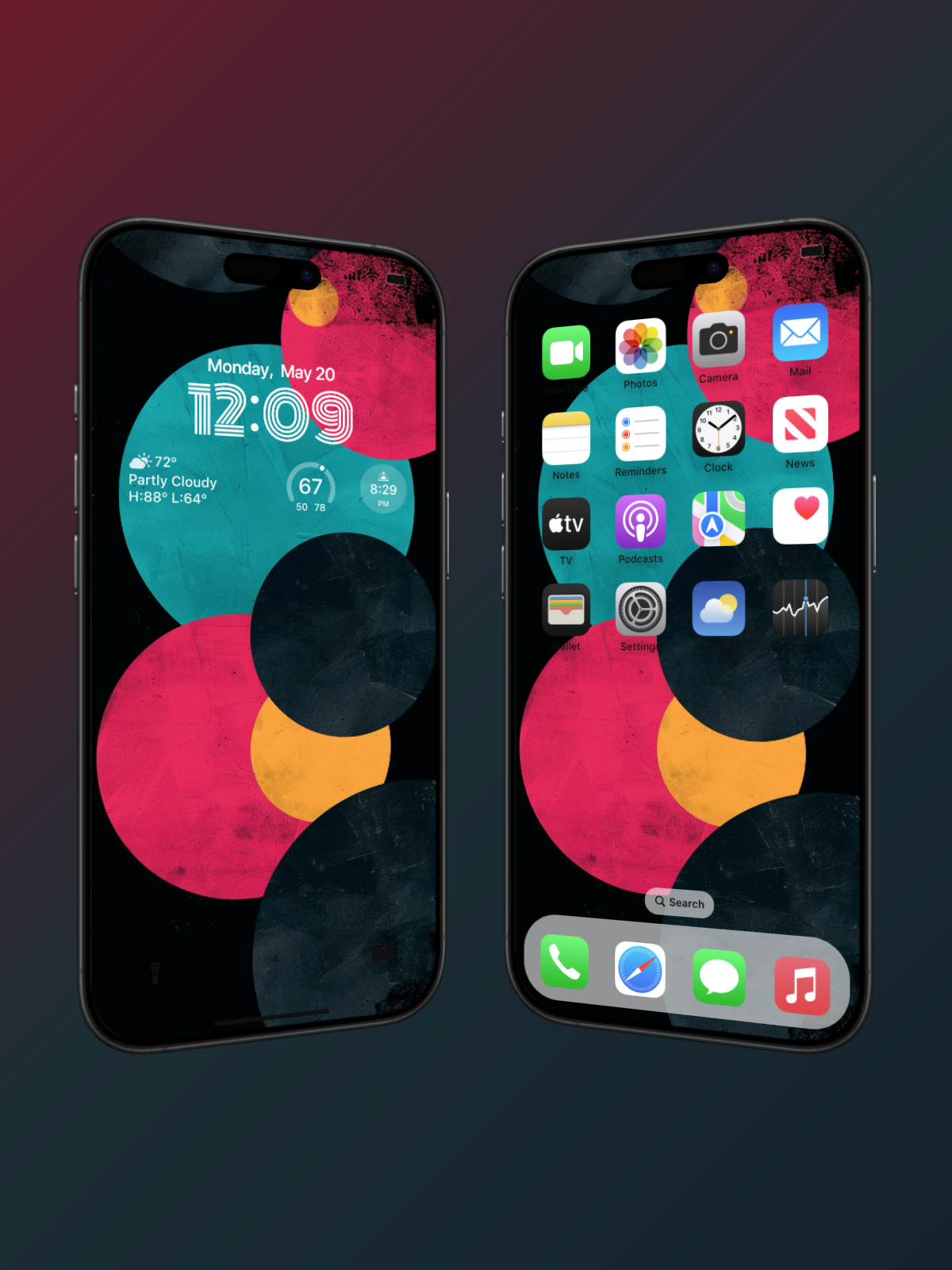 4K HD 壁紙の背景 - iPhone および Android 向け Black Universe Series20