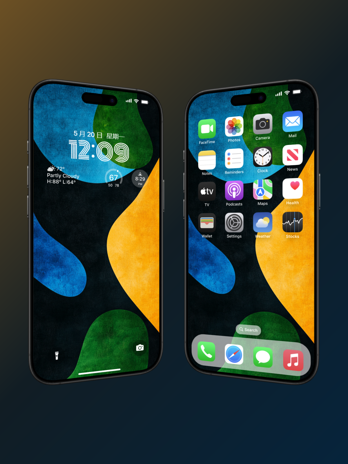 4K HD 壁紙の背景 - iPhone および Android 向け Black Universe Series20