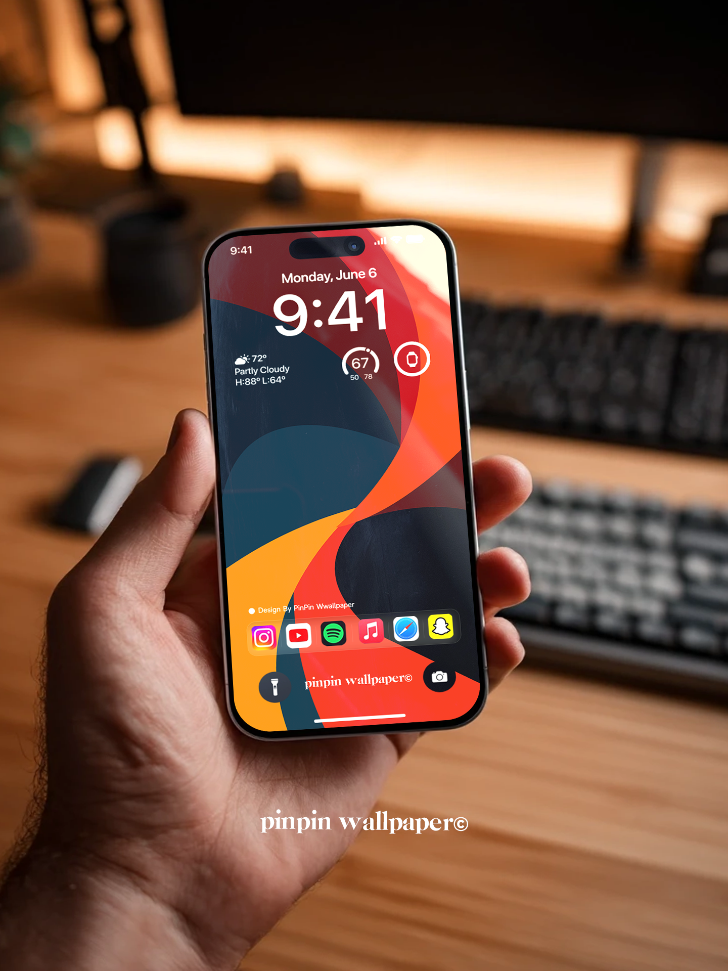 4K HD 壁紙の背景 - iPhone および Android 向け Black Universe Series20