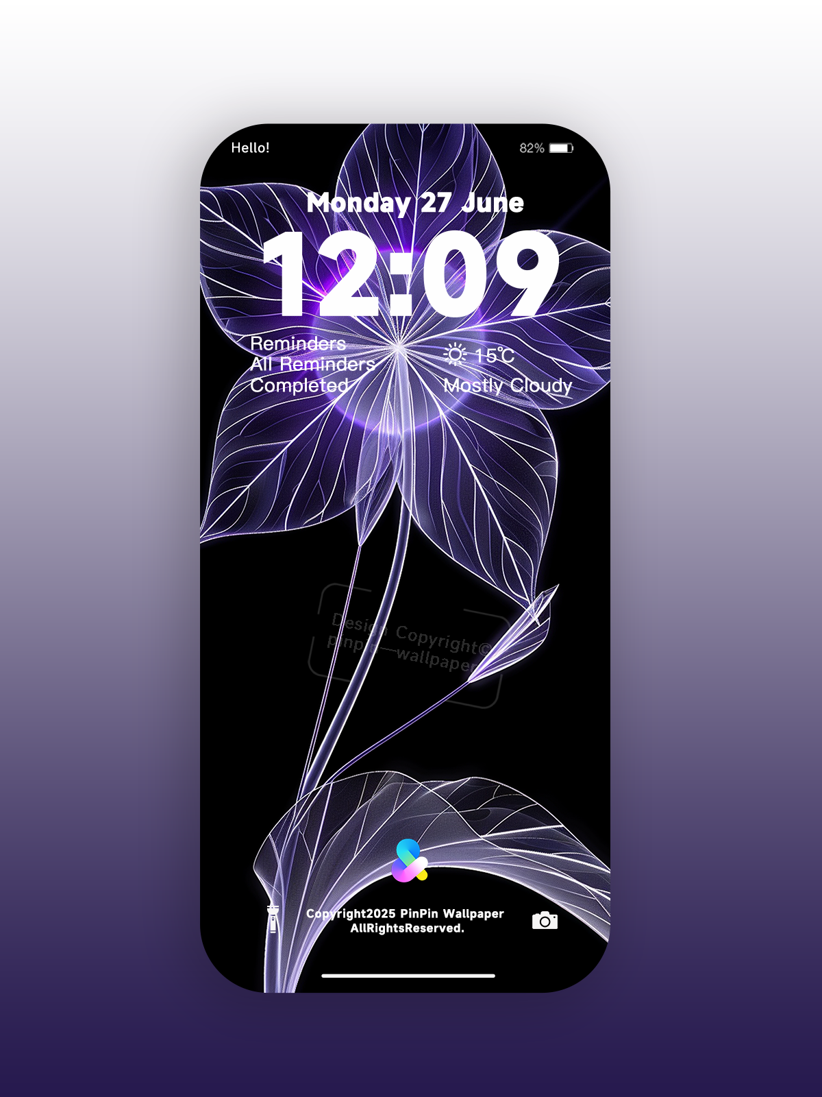 4K HD 壁紙の背景 - iPhone および Android 向け Black Universe Series20