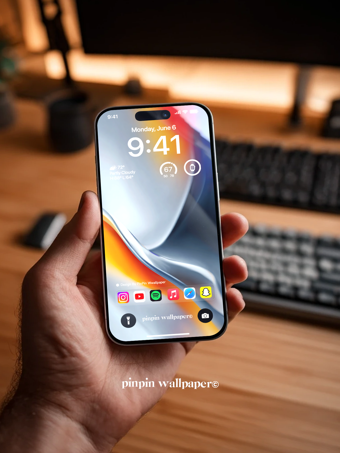 4K HD 壁紙の背景 - iPhone および Android 向け Black Universe Series20