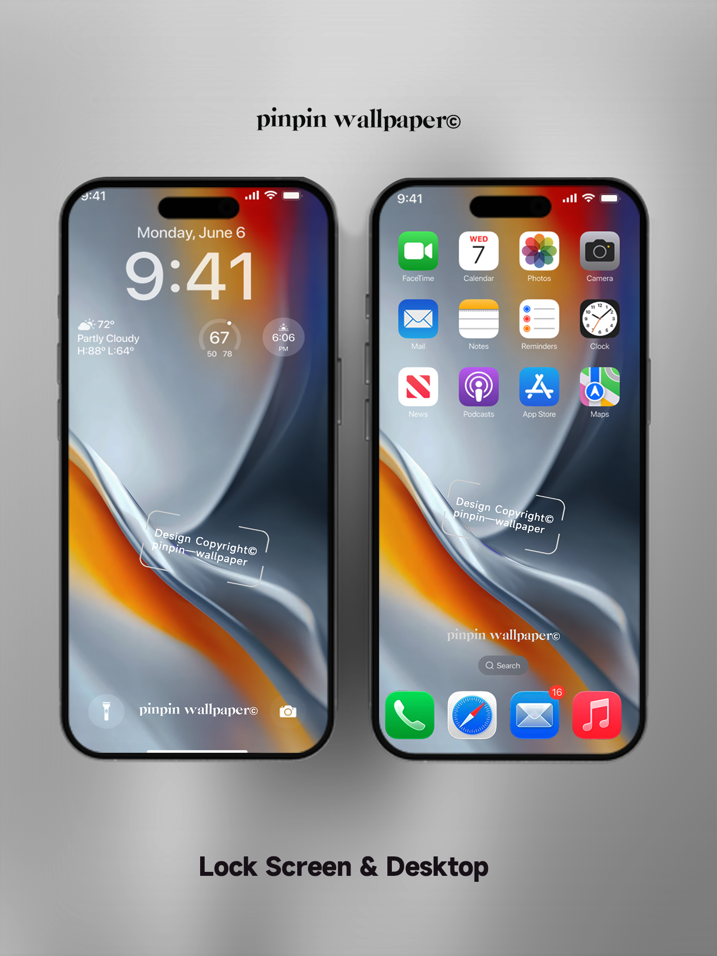 4K HD Phone Wallpaper Background - Minimalist Gradient Style wallpapers for iPhone and Android