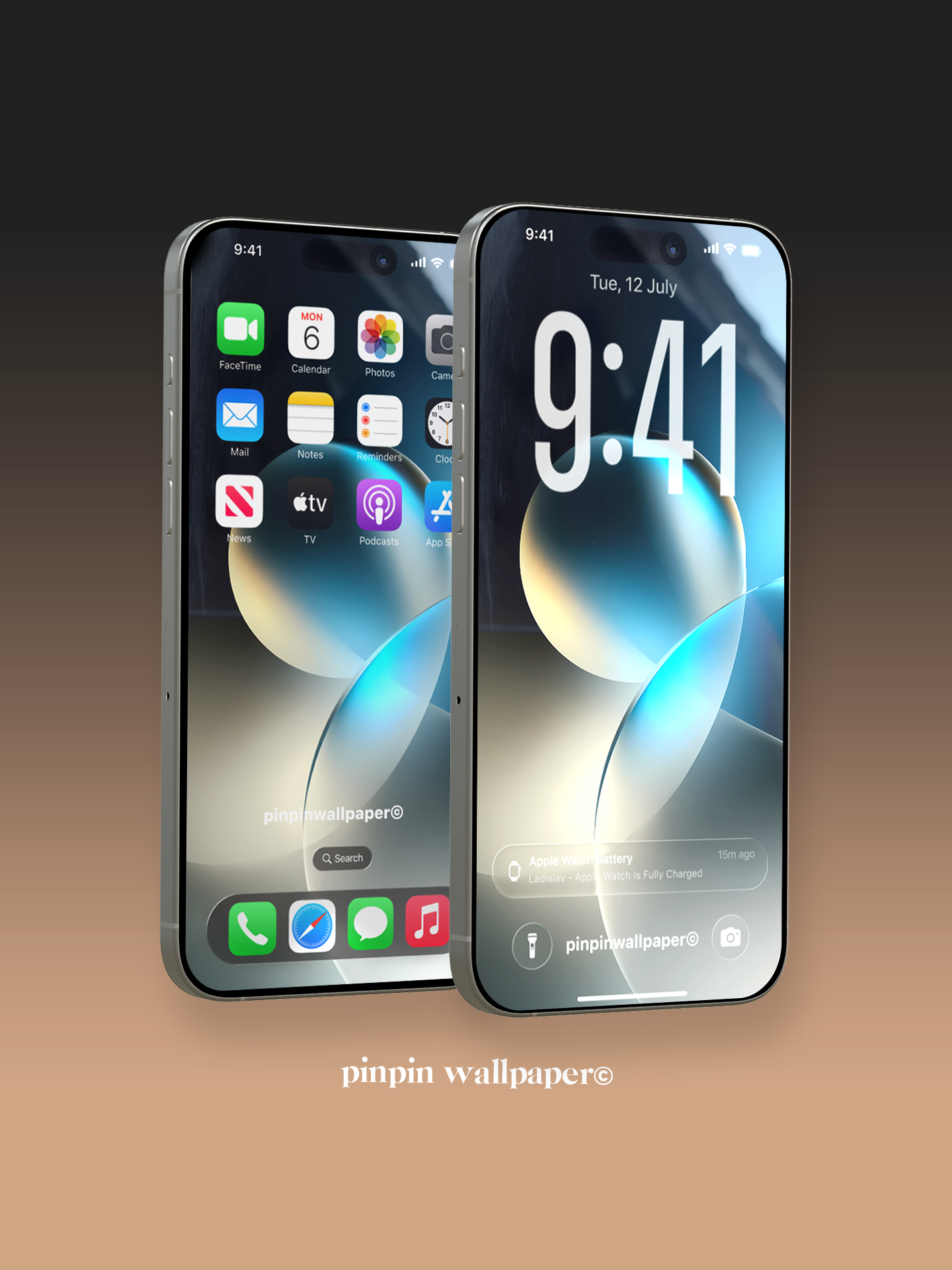 4K HD 壁紙の背景 - iPhone および Android 向け Black Universe Series20