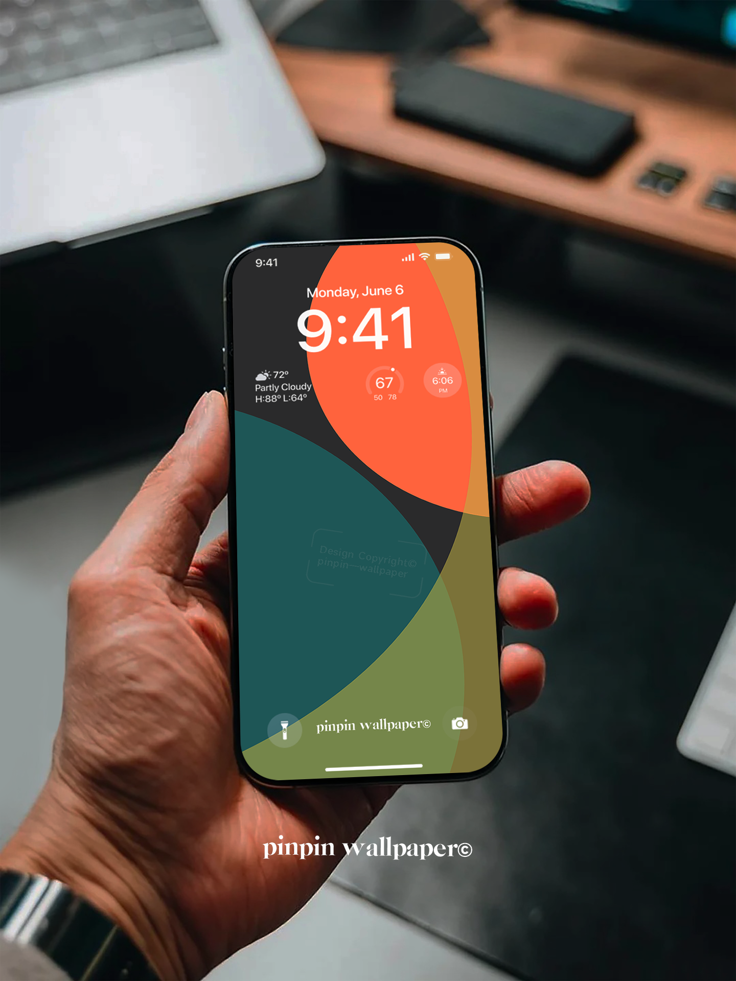 4K HD Phone Wallpaper Background - Minimalist Gradient Style wallpapers for iPhone and Android