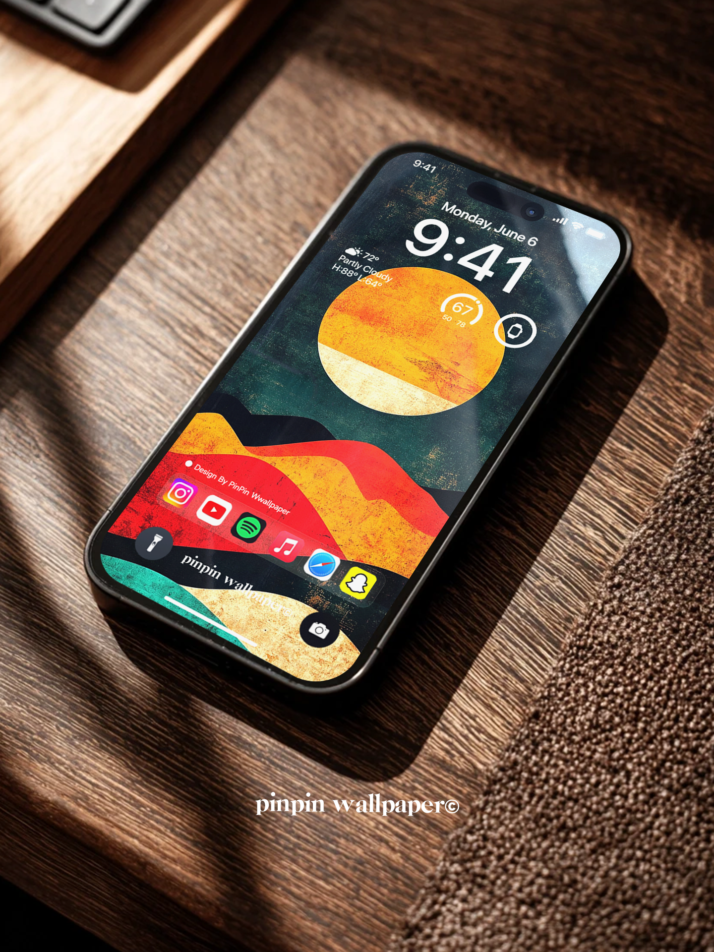 4K HD 壁紙の背景 - iPhone および Android 向け Black Universe Series20