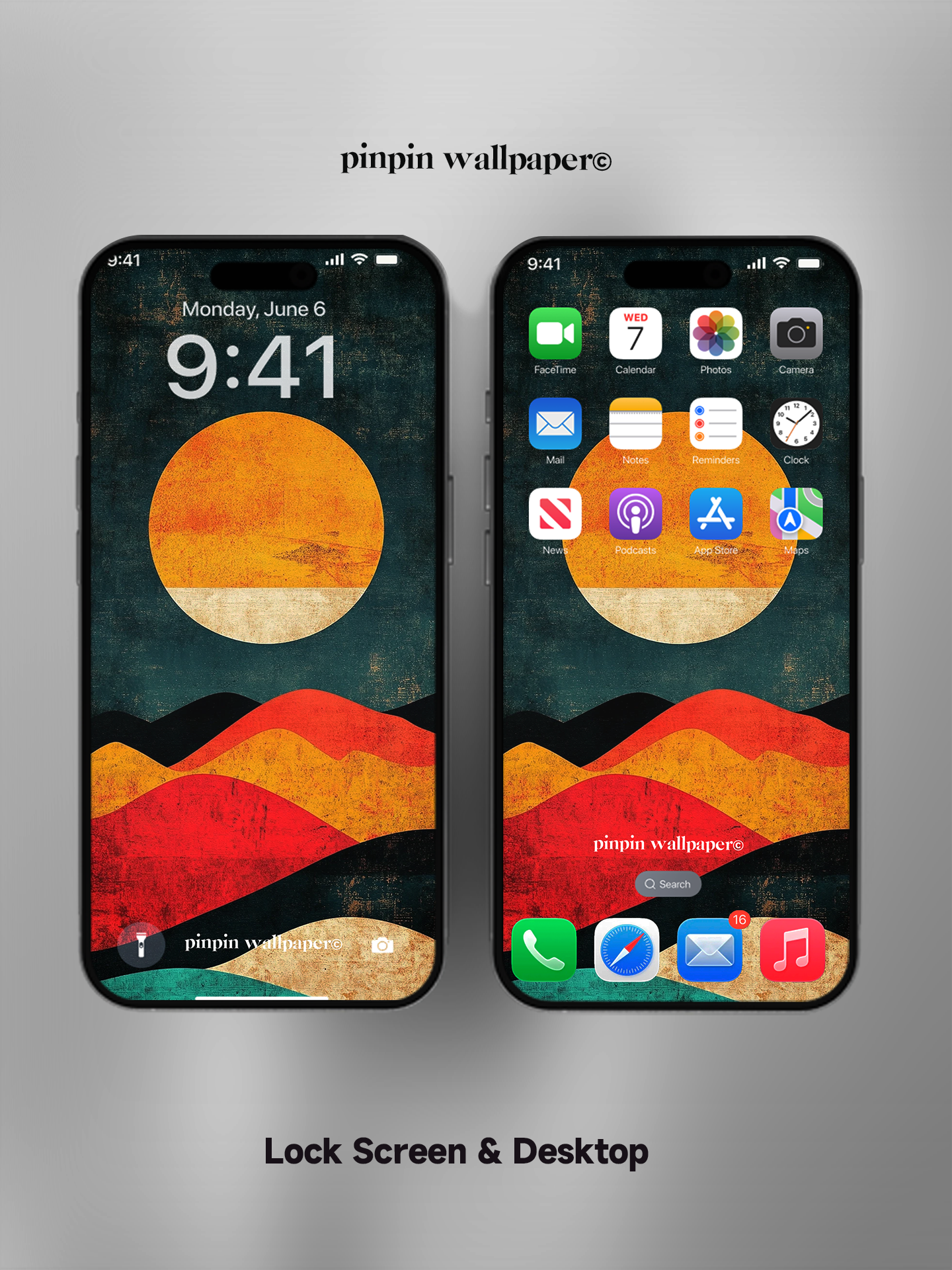 4K HD Phone Wallpaper Background - Minimalist Gradient Style wallpapers for iPhone and Android