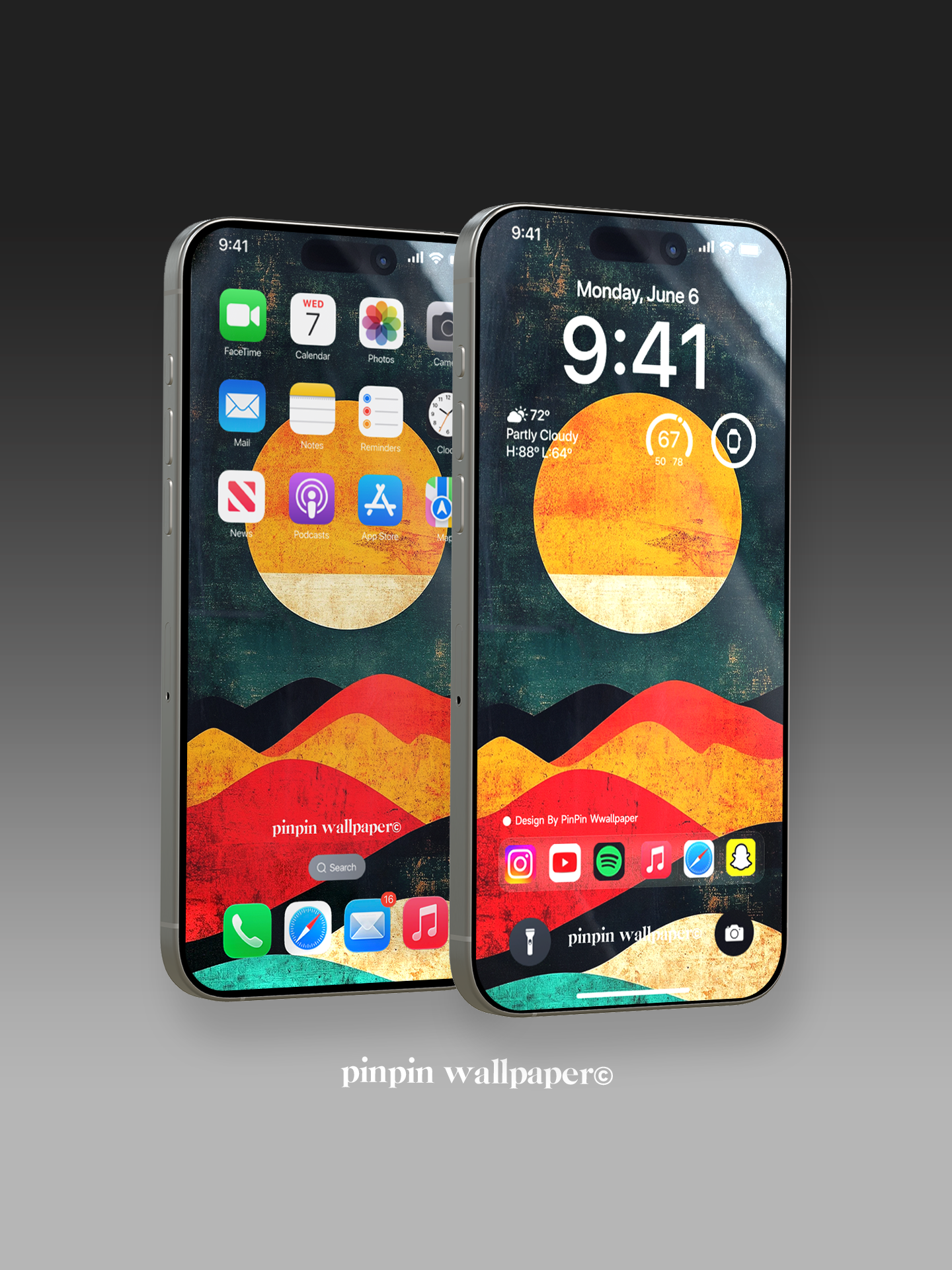 4K HD 壁紙の背景 - iPhone および Android 向け Black Universe Series20