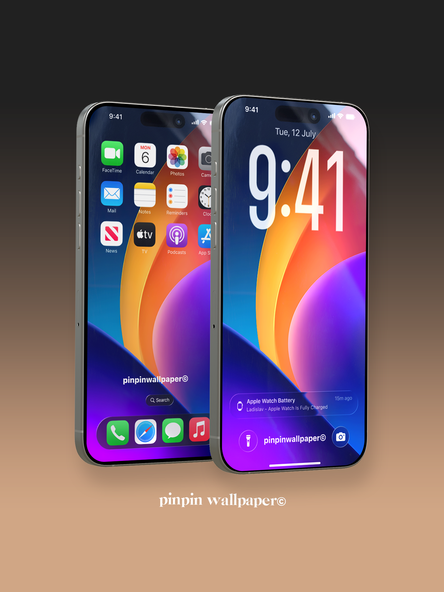 4K HD 壁紙の背景 - iPhone および Android 向け Black Universe Series20