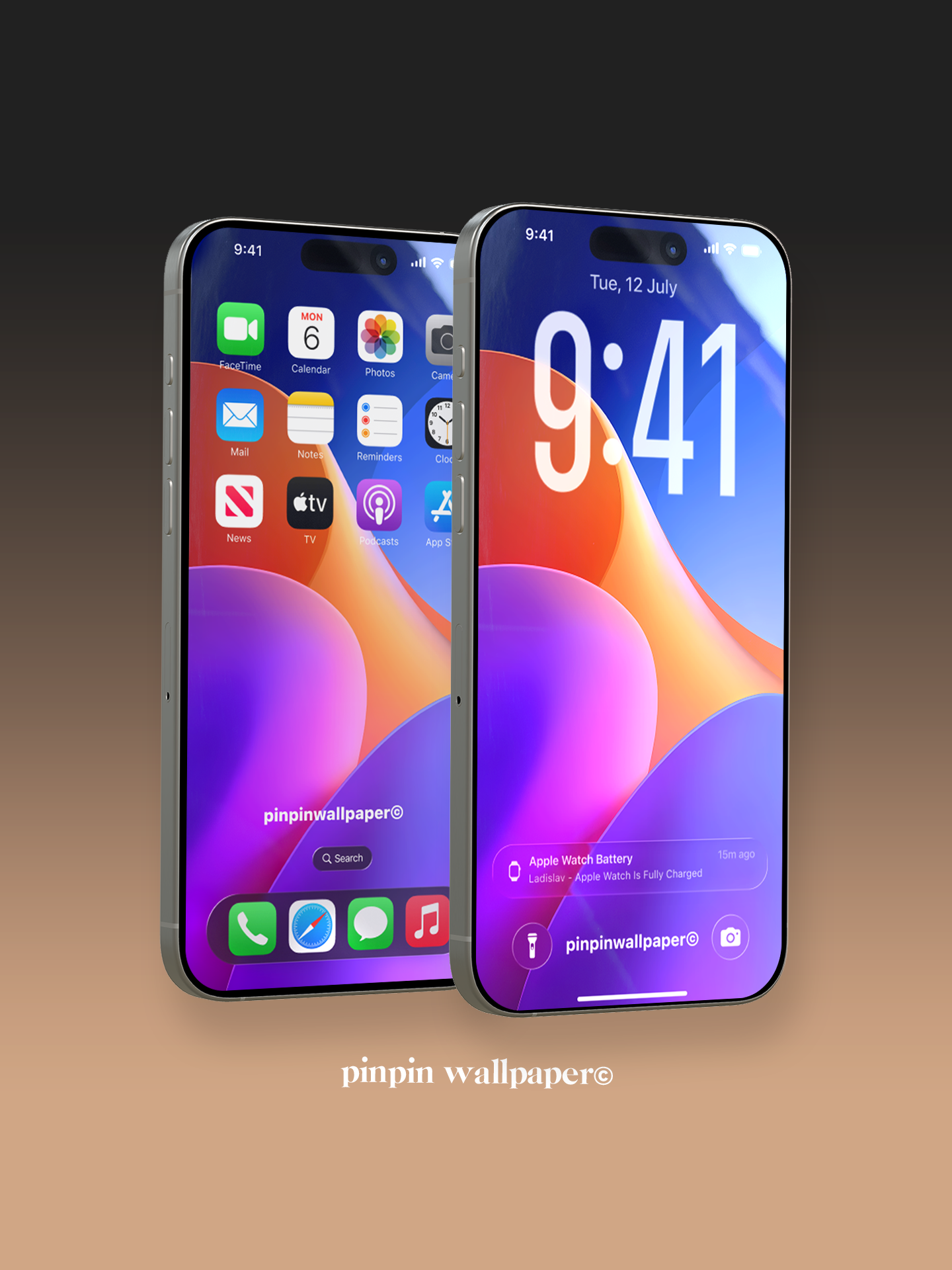 4K HD 壁紙の背景 - iPhone および Android 向け Black Universe Series20