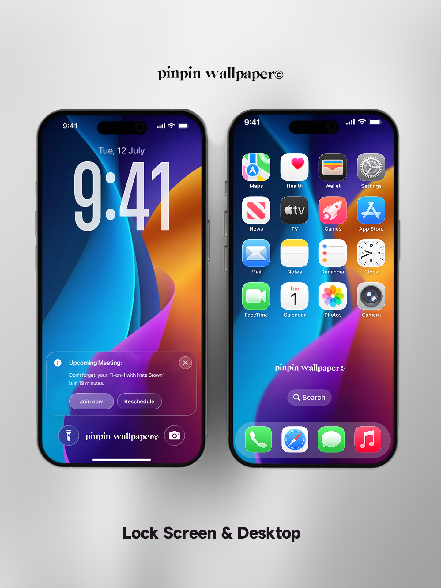 4K HD Phone Wallpaper Background - NO.5862 Minimalist Gradient Style wallpapers for iPhone and Android