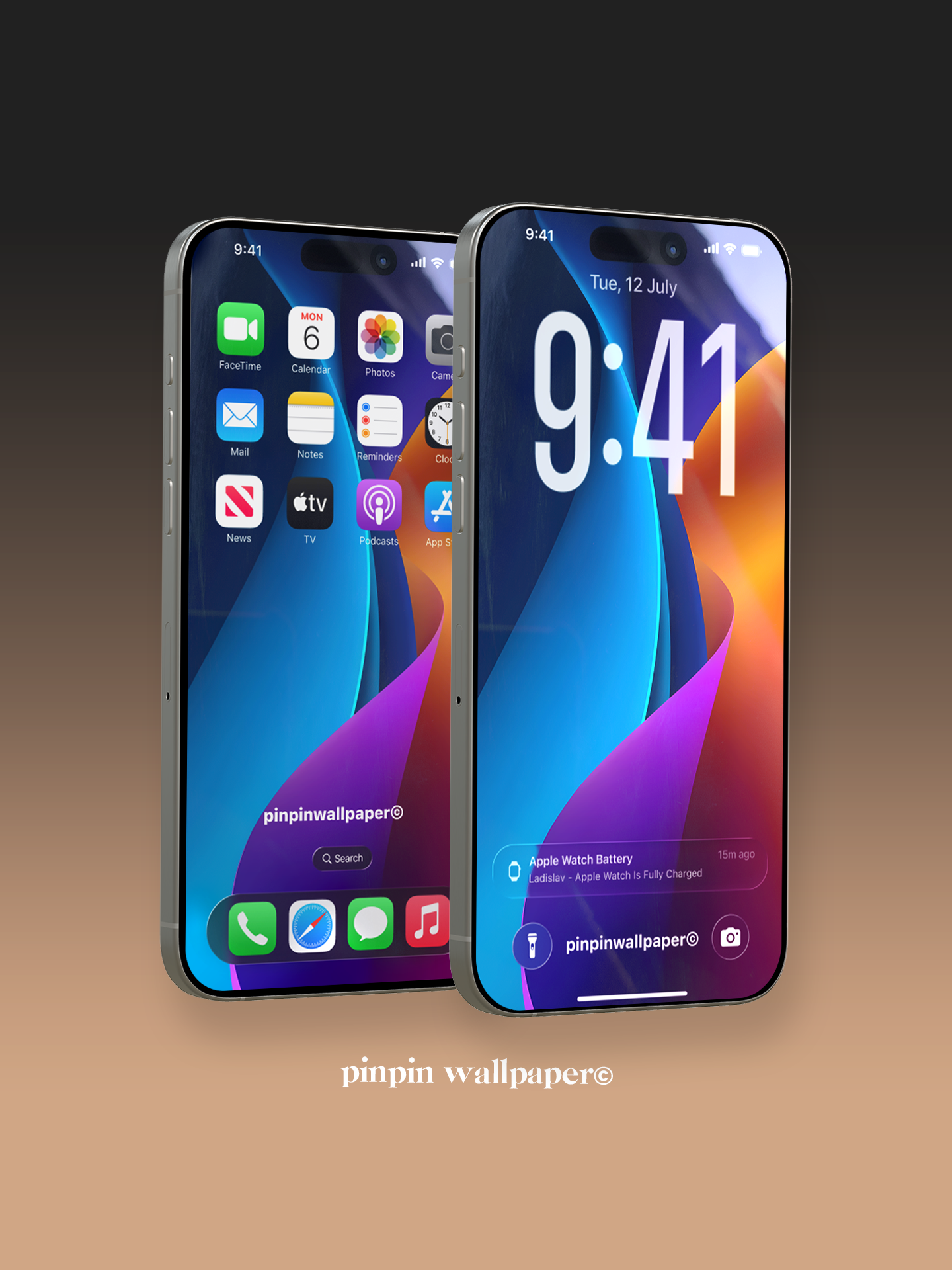 4K HD 壁紙の背景 - iPhone および Android 向け Black Universe Series20