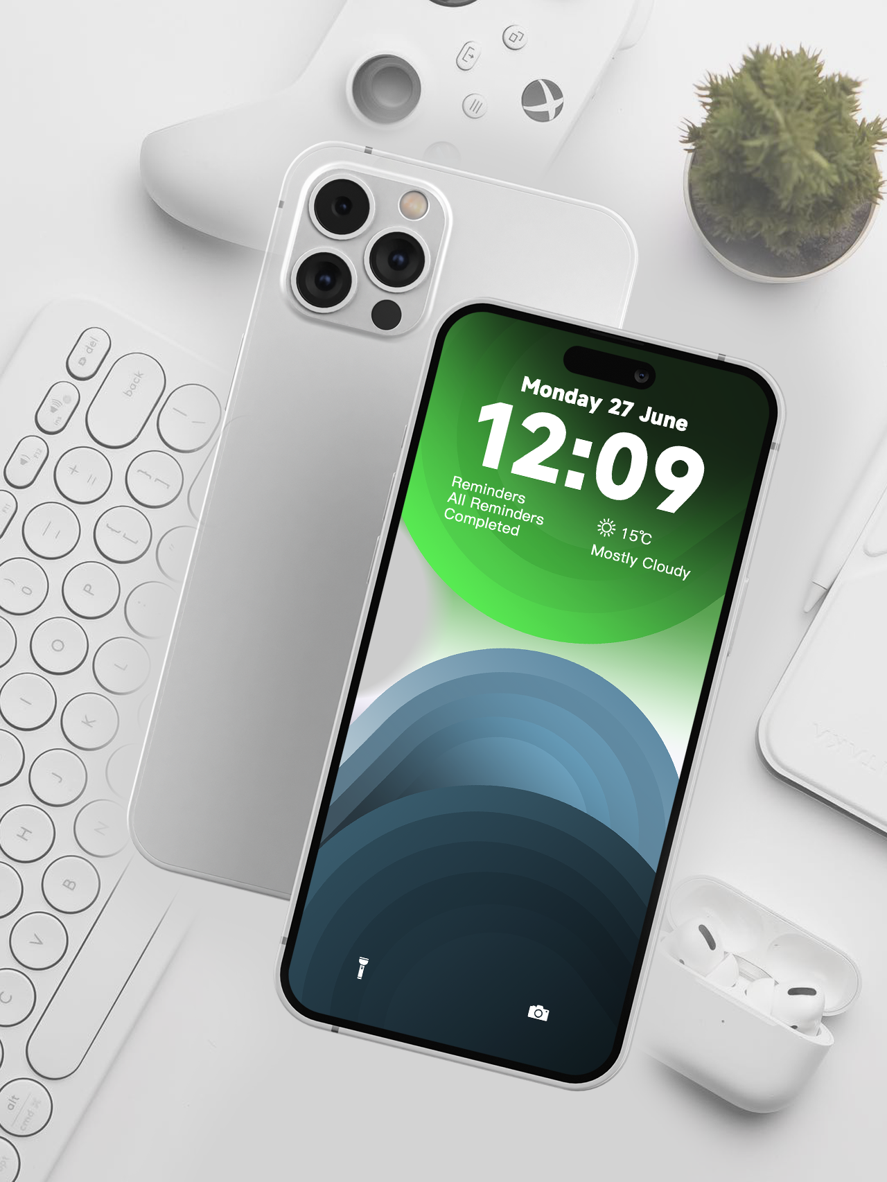 4K HD 壁紙の背景 - iPhone および Android 向け Black Universe Series20