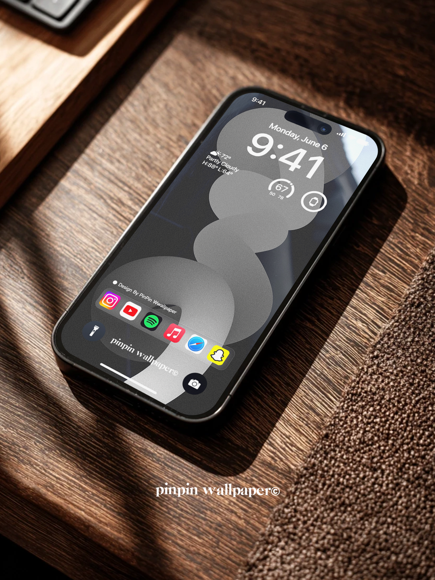 4K HD 壁紙の背景 - iPhone および Android 向け Black Universe Series20