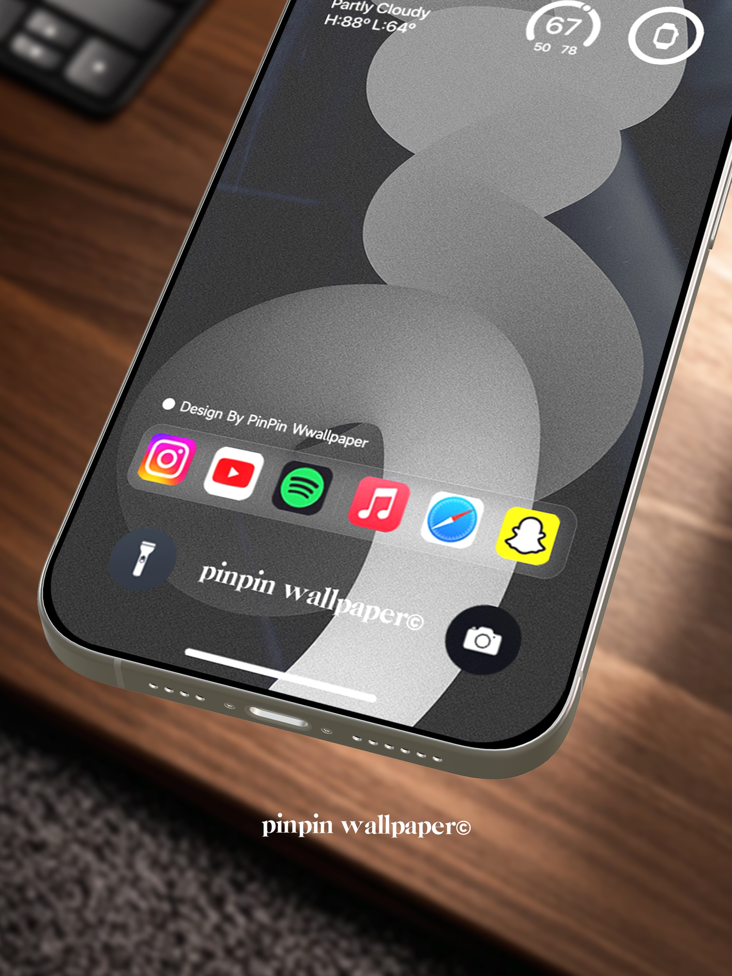4K HD 壁紙の背景 - iPhone および Android 向け Black Universe Series20