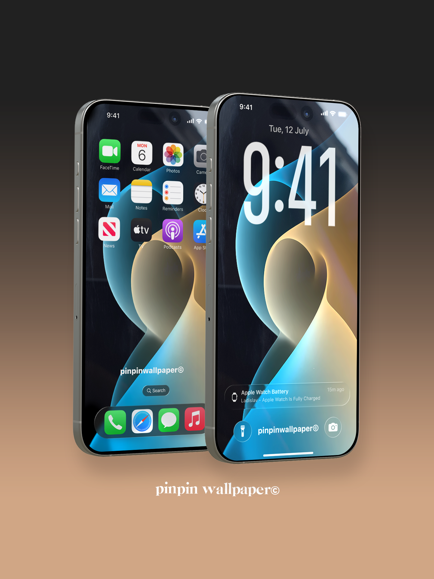 4K HD 壁紙の背景 - iPhone および Android 向け Black Universe Series20
