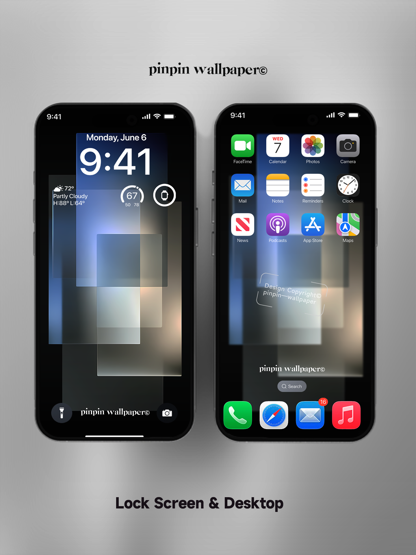 4K HD 壁紙の背景 - iPhone および Android 向け Black Universe Series20
