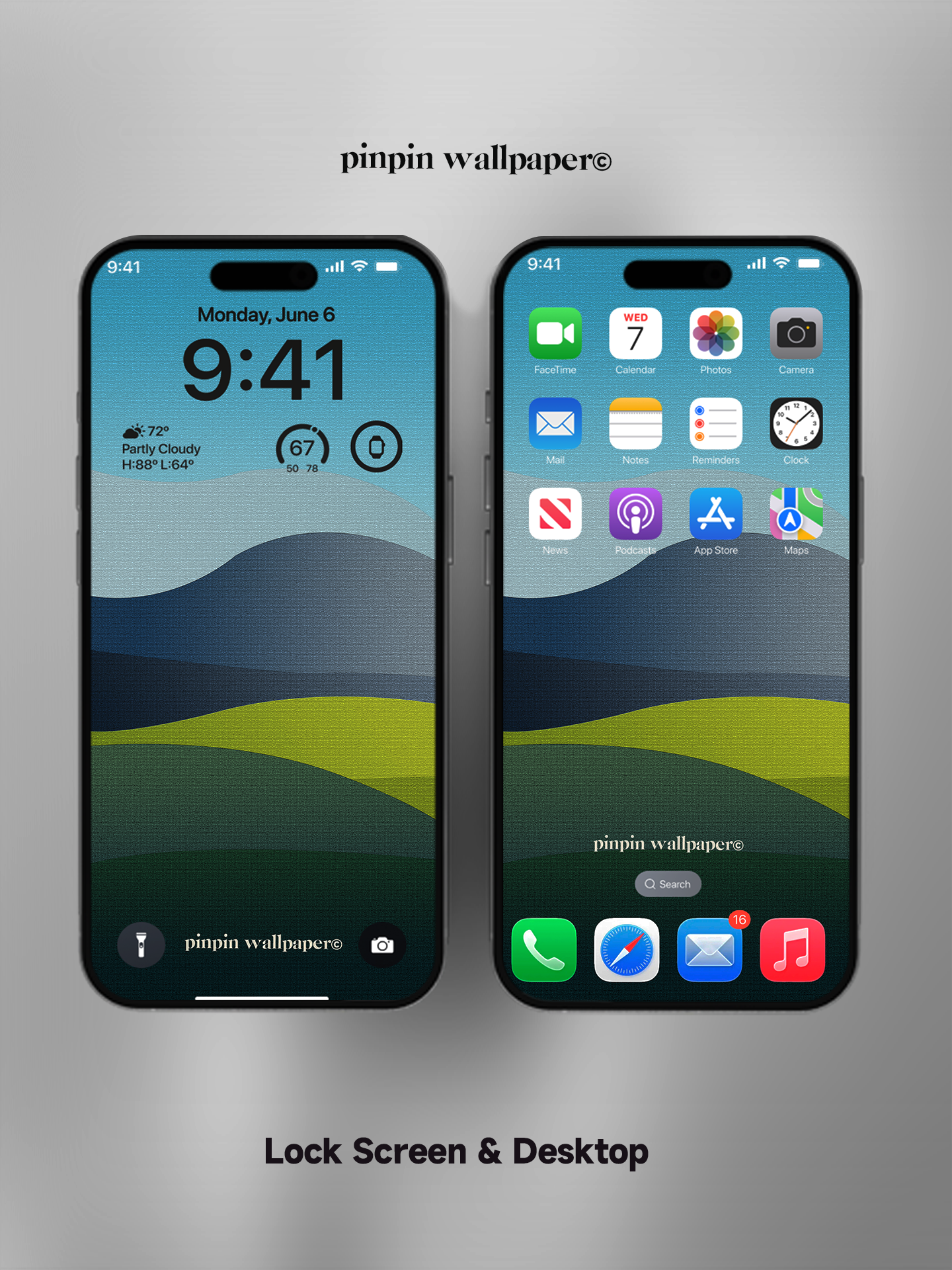 4K HD Phone Wallpaper Background - Minimalist Gradient Style wallpapers for iPhone and Android