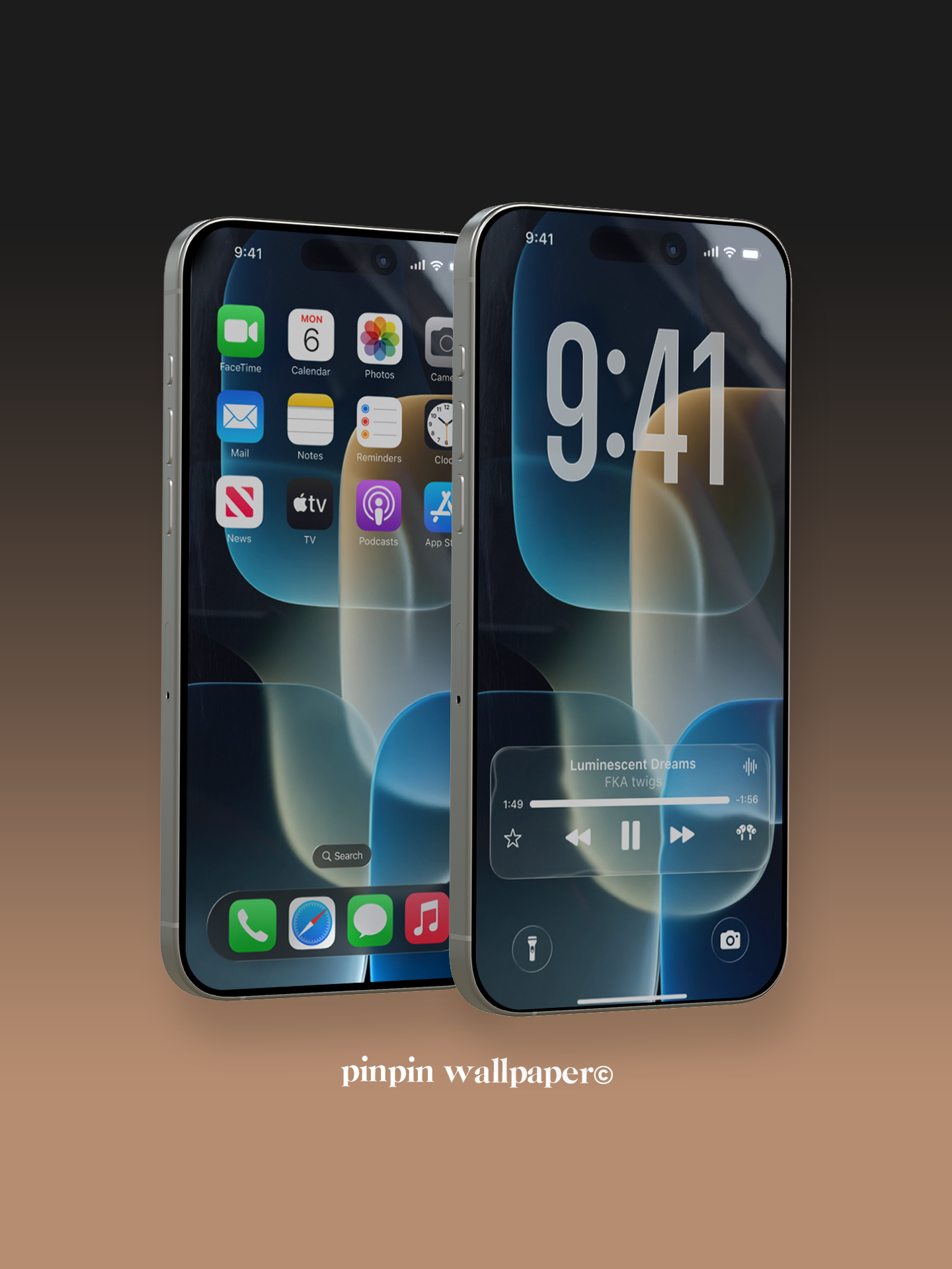 4K HD 壁紙の背景 - iPhone および Android 向け Black Universe Series20