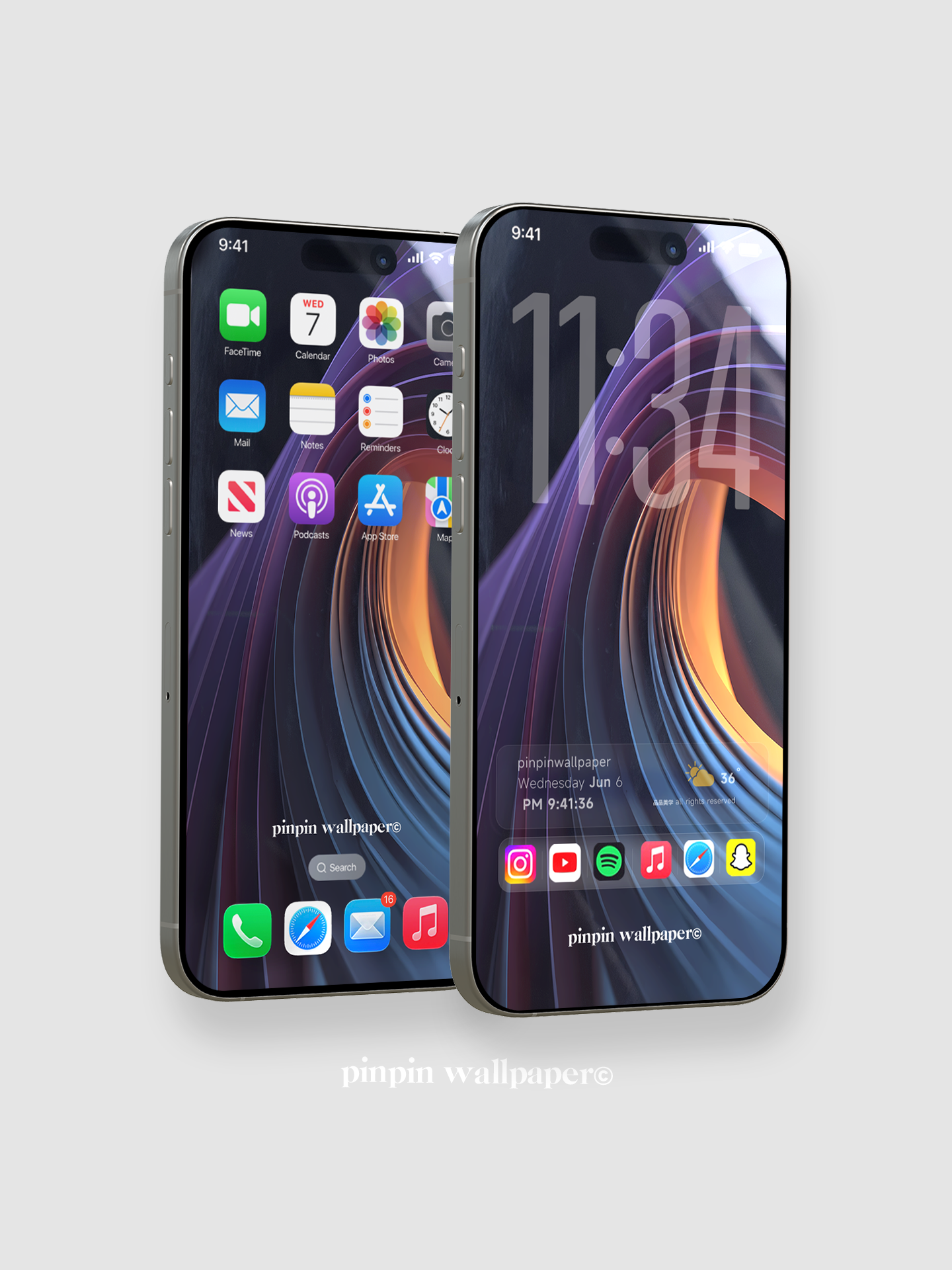 4K HD Phone Wallpaper Background - NO.5962 Minimalist Gradient Style wallpapers for iPhone and Android