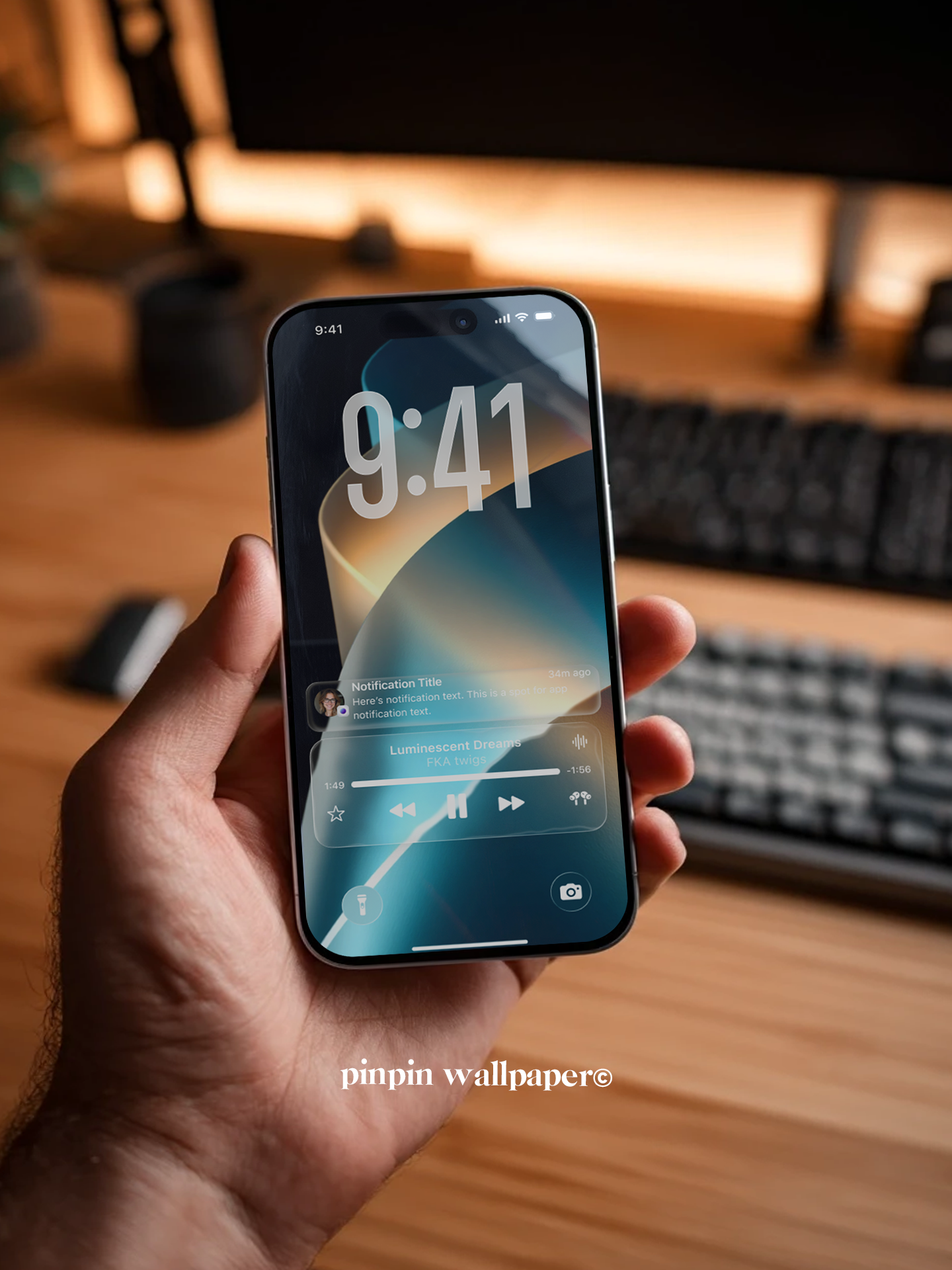 4K HD 壁紙の背景 - iPhone および Android 向け Black Universe Series20