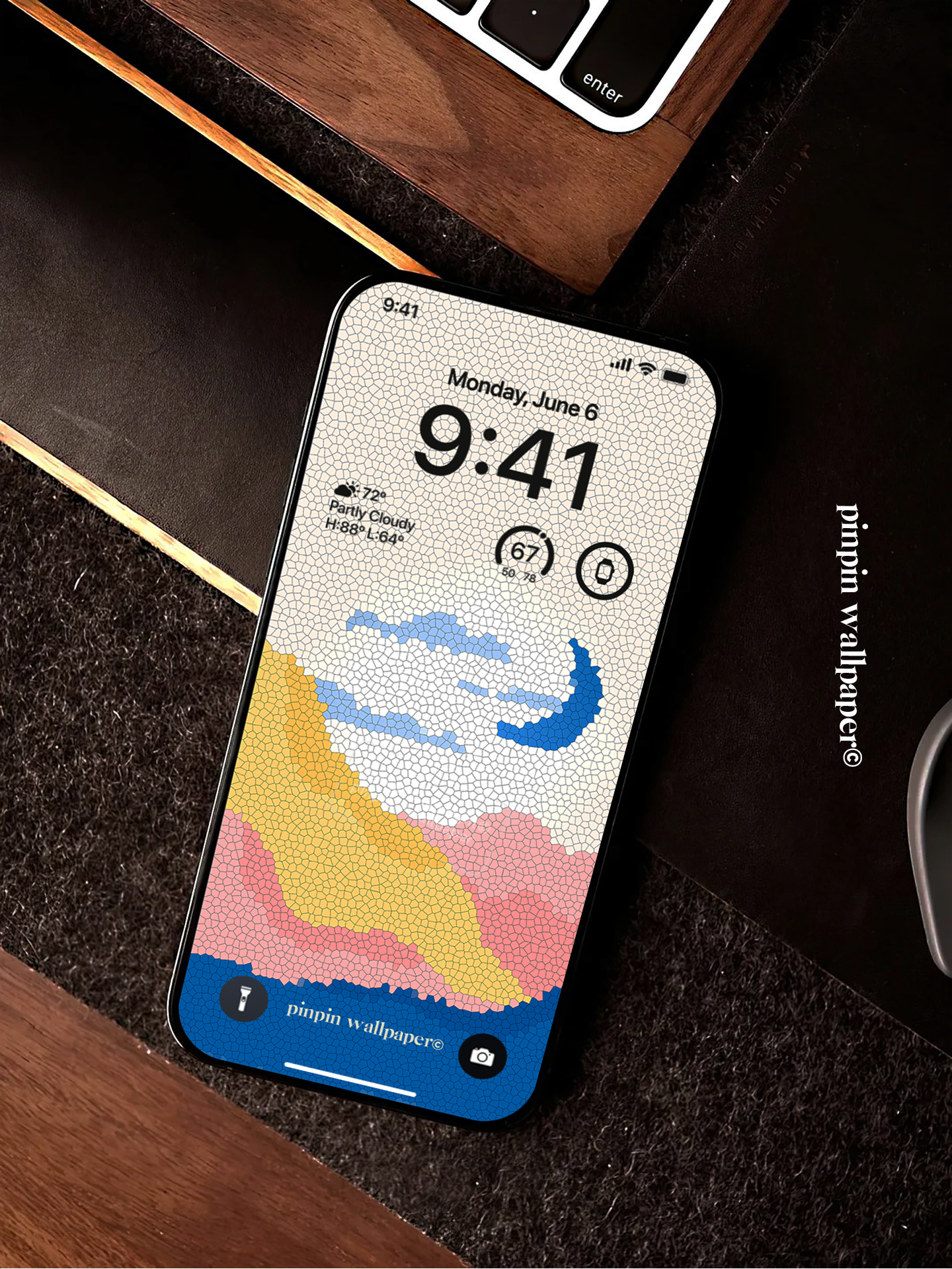 4K HD Phone Wallpaper Background - NO.5722 Minimalist Gradient Style wallpapers for iPhone and Android