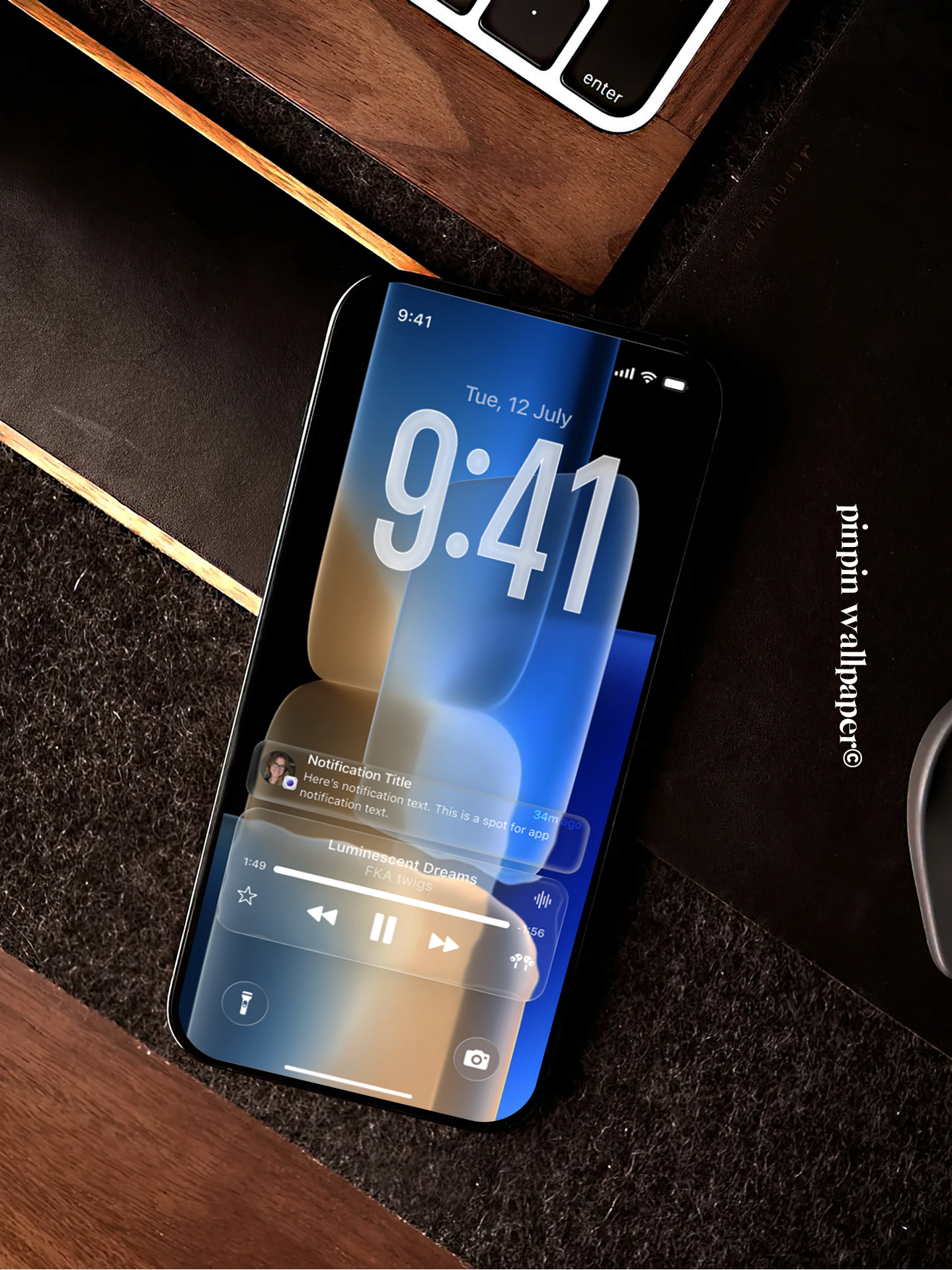 4K HD 壁紙の背景 - iPhone および Android 向け Black Universe Series20