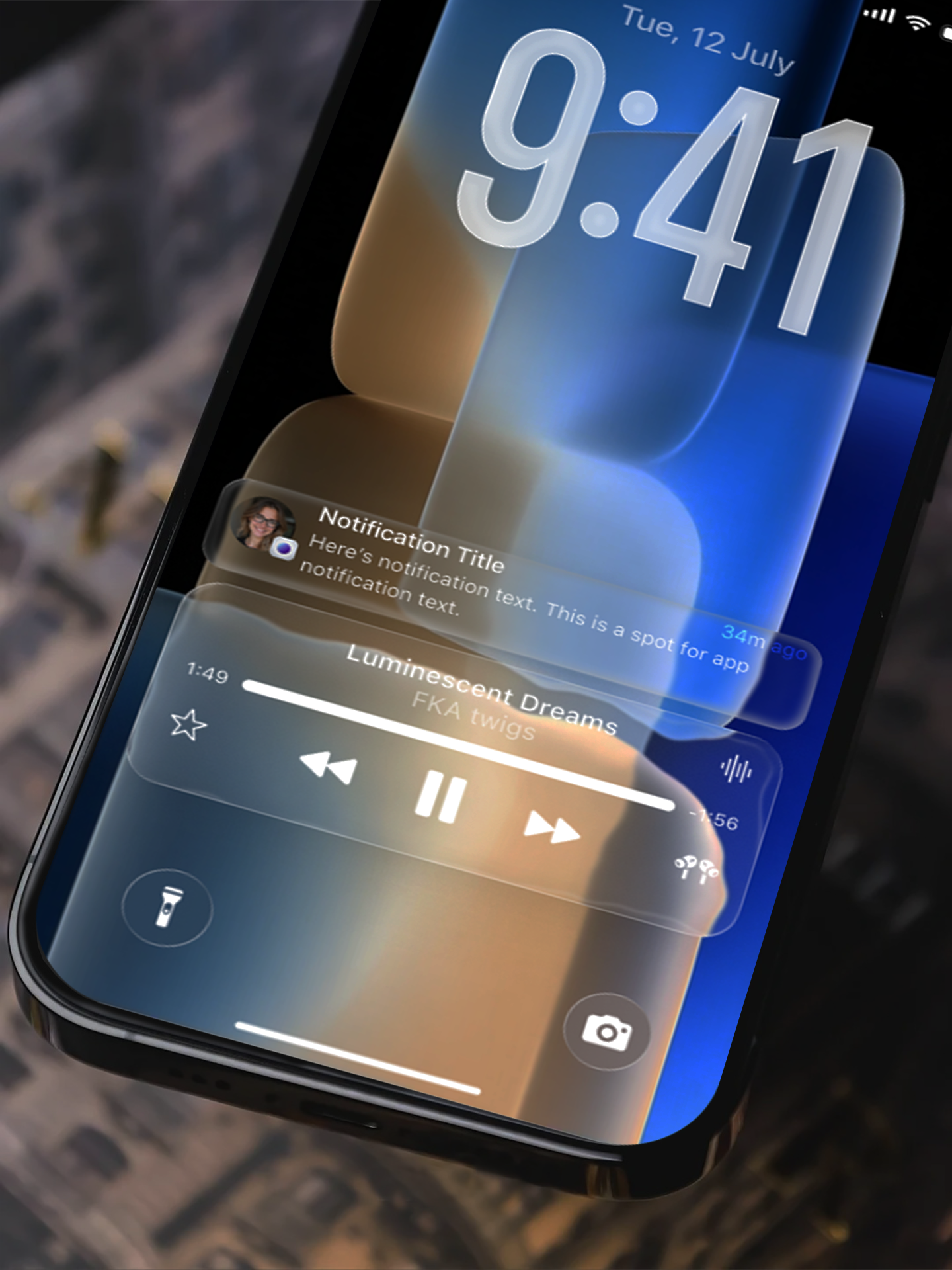 4K HD 壁紙の背景 - iPhone および Android 向け Black Universe Series20