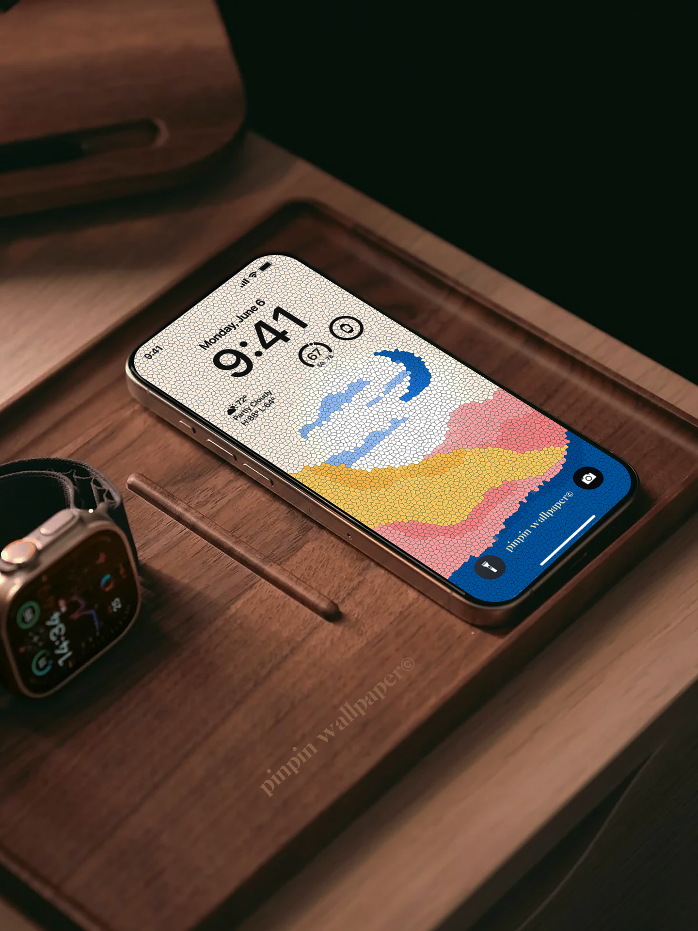 4K HD Phone Wallpaper Background - NO.5722 Minimalist Gradient Style wallpapers for iPhone and Android