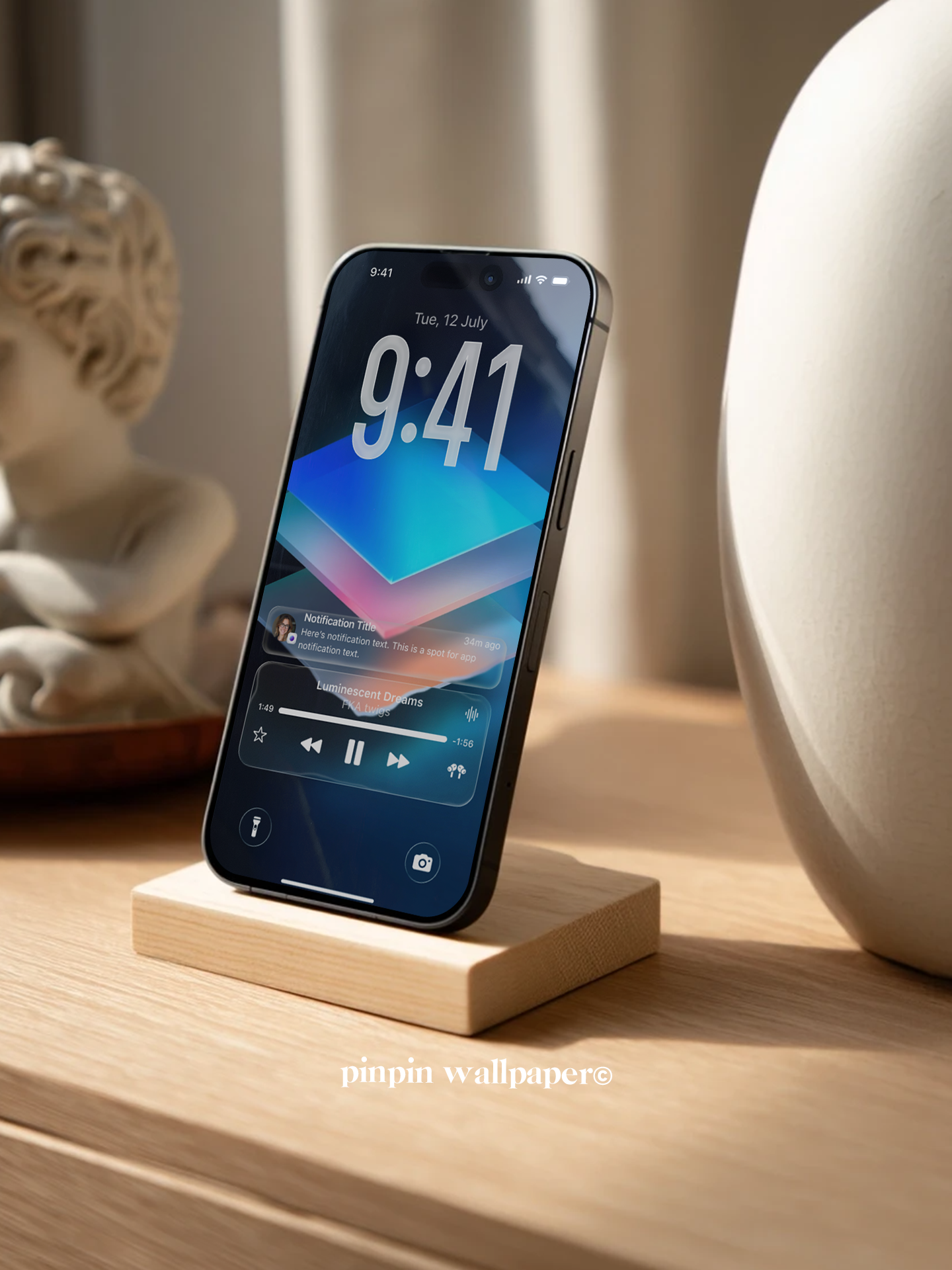 4K HD 壁紙の背景 - iPhone および Android 向け Black Universe Series20