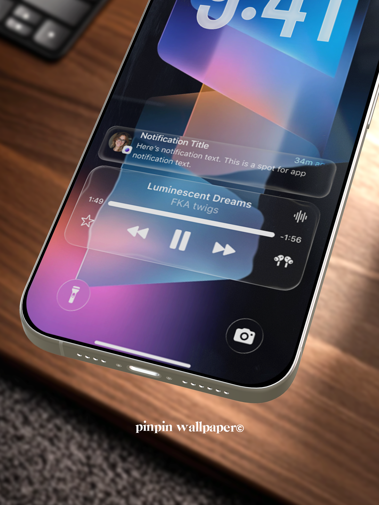 4K HD 壁紙の背景 - iPhone および Android 向け Black Universe Series20