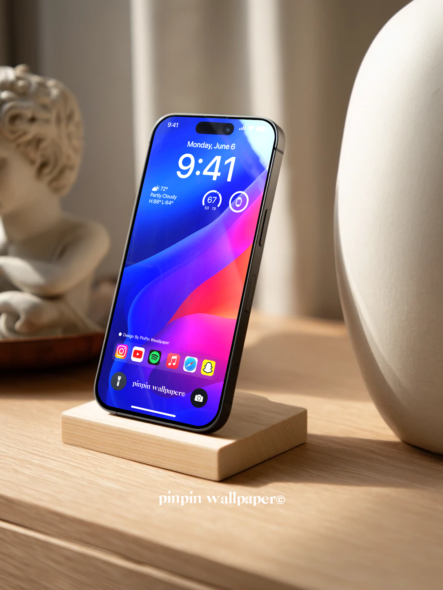 4K HD 壁紙の背景 - iPhone および Android 向け Black Universe Series20