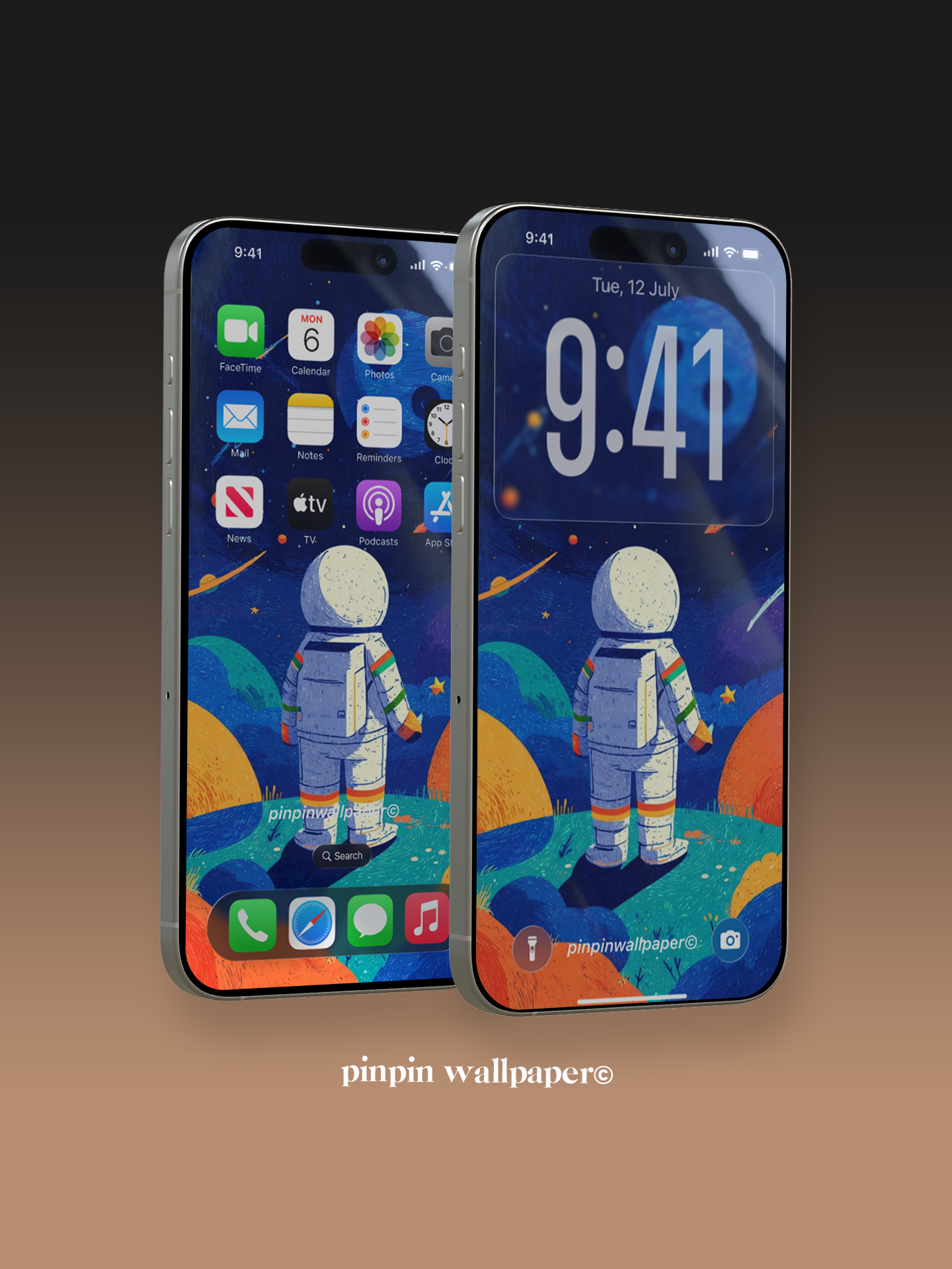 4K HD 壁紙の背景 - iPhone および Android 向け Black Universe Series20