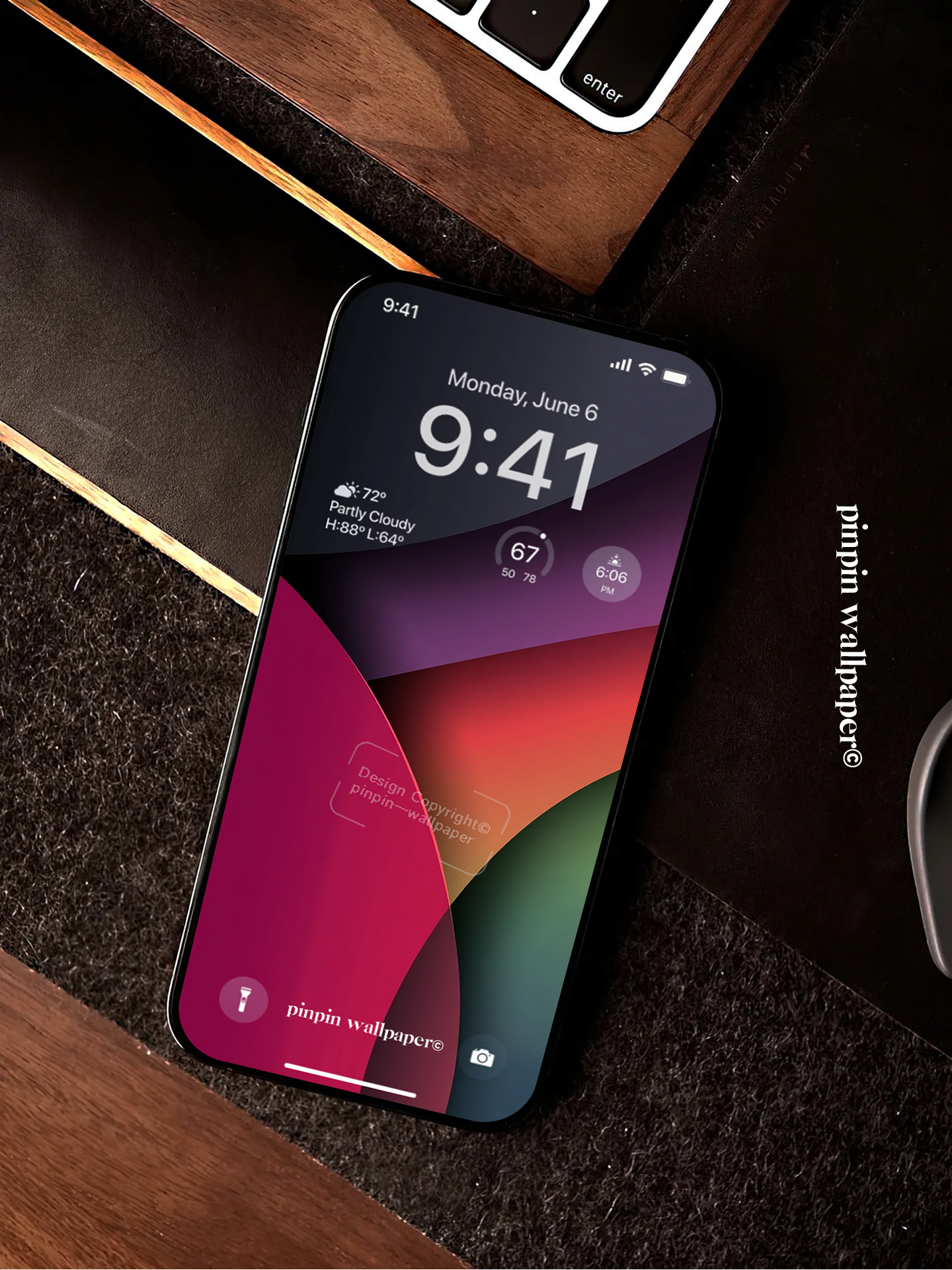 4K HD Phone Wallpaper Background - NO.5727 Minimalist Gradient Style wallpapers for iPhone and Android
