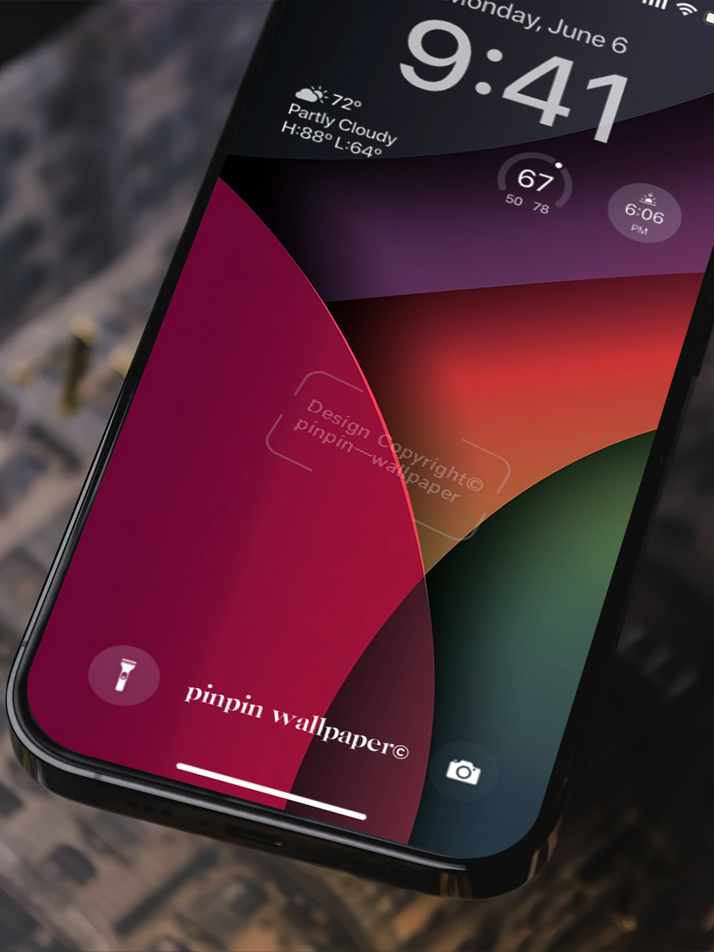 4K HD Phone Wallpaper Background - NO.5727 Minimalist Gradient Style wallpapers for iPhone and Android