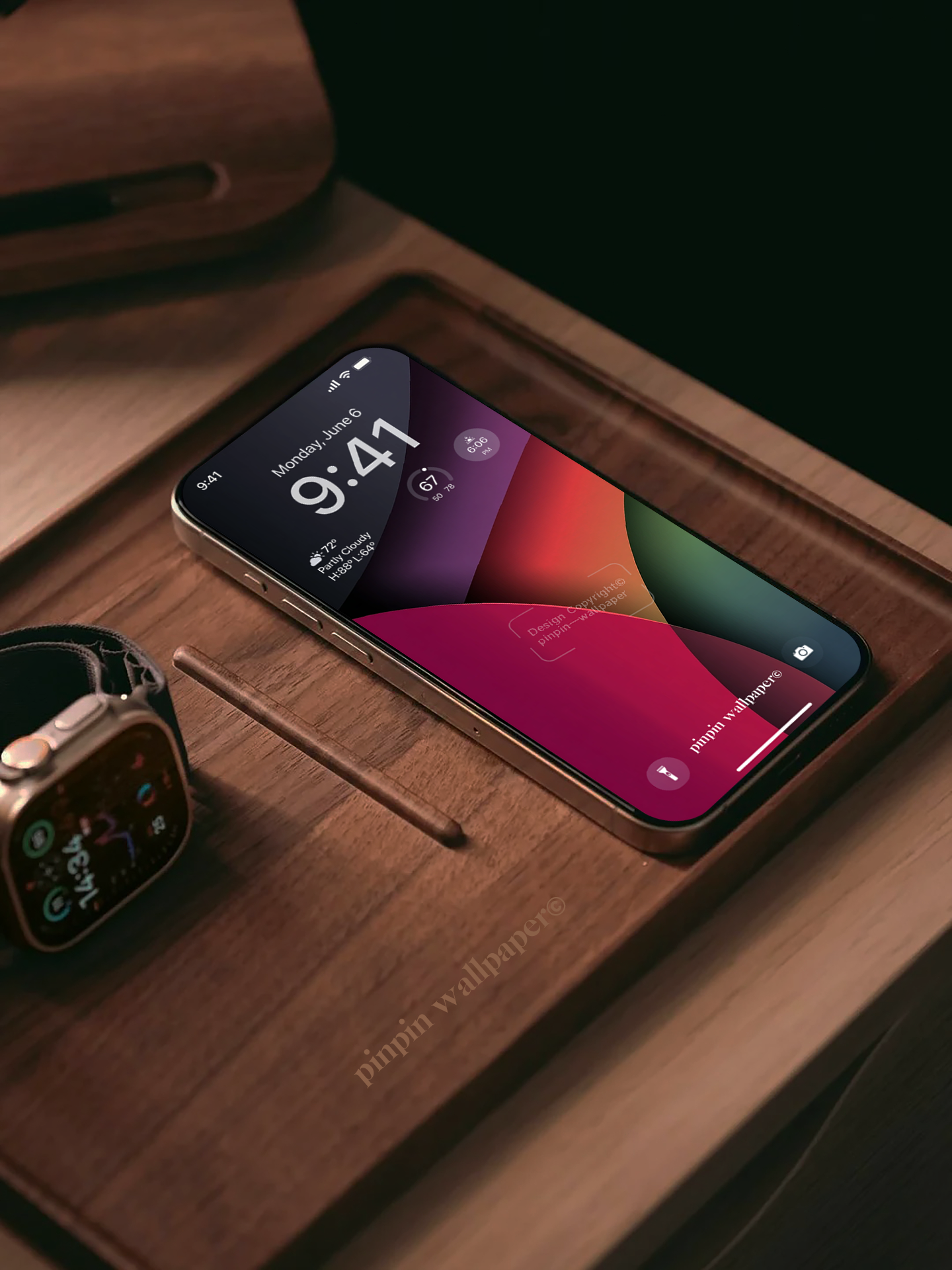 4K HD Phone Wallpaper Background - NO.5727 Minimalist Gradient Style wallpapers for iPhone and Android