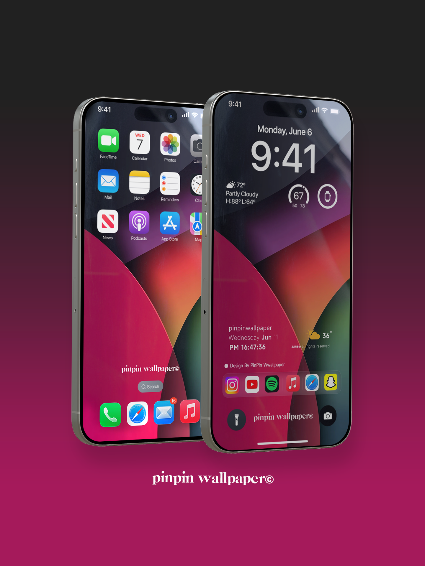 4K HD 壁紙の背景 - iPhone および Android 向け Black Universe Series20
