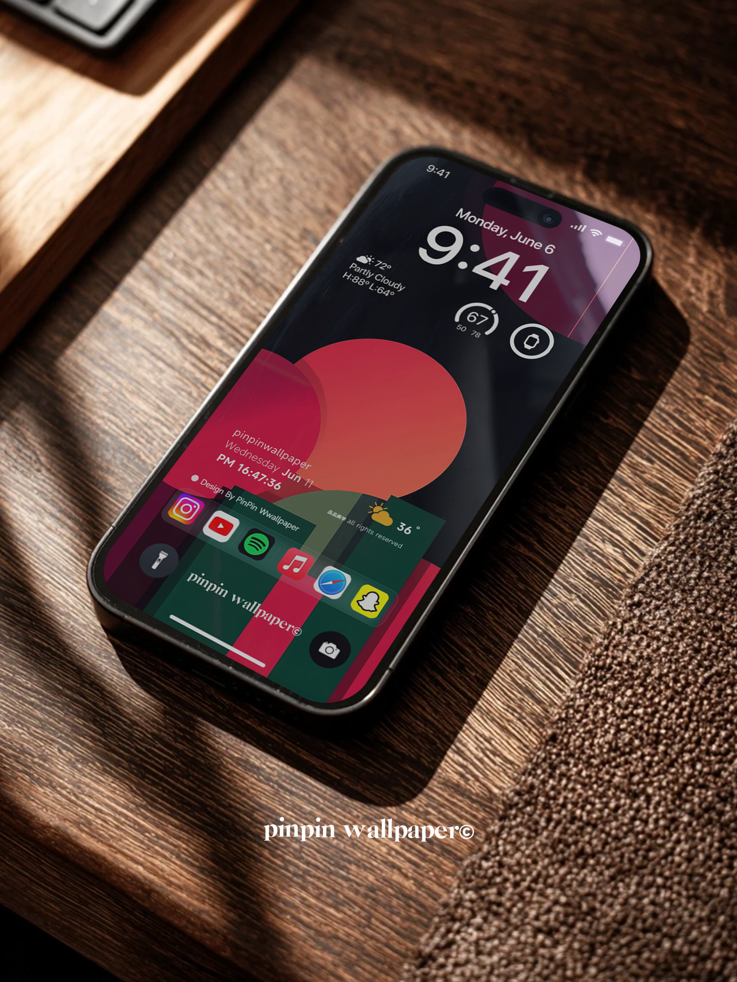 4K HD 壁紙の背景 - iPhone および Android 向け Black Universe Series20