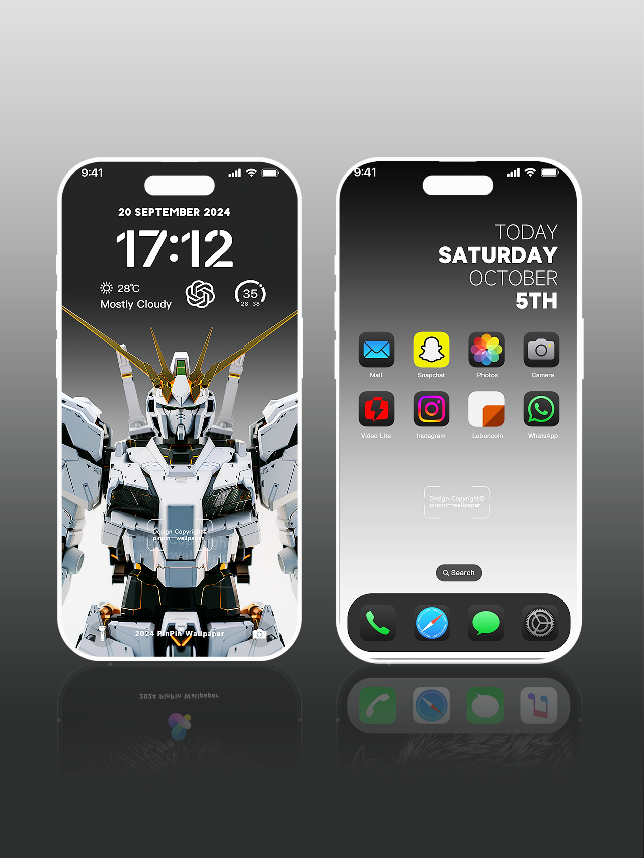 4K HD Phone Wallpaper Background -Gundam Classic Anime Wallpapers for iPhone and Android