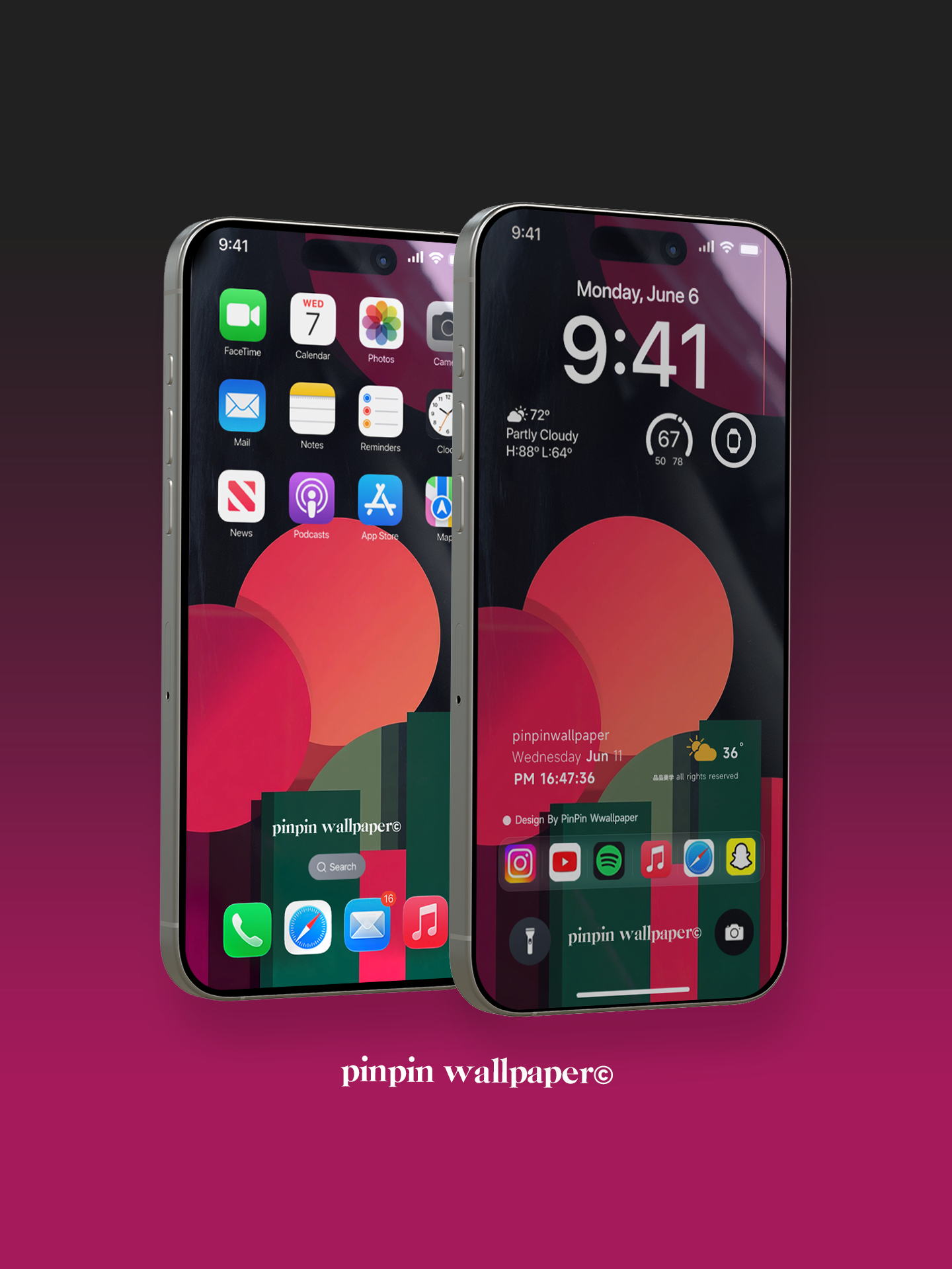 4K HD 壁紙の背景 - iPhone および Android 向け Black Universe Series20