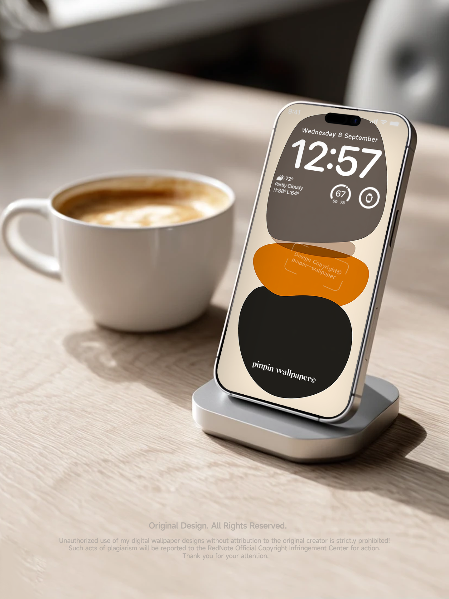 4K HD Phone Wallpaper Background - NO.5974 Minimalist Gradient Style wallpapers for iPhone and Android