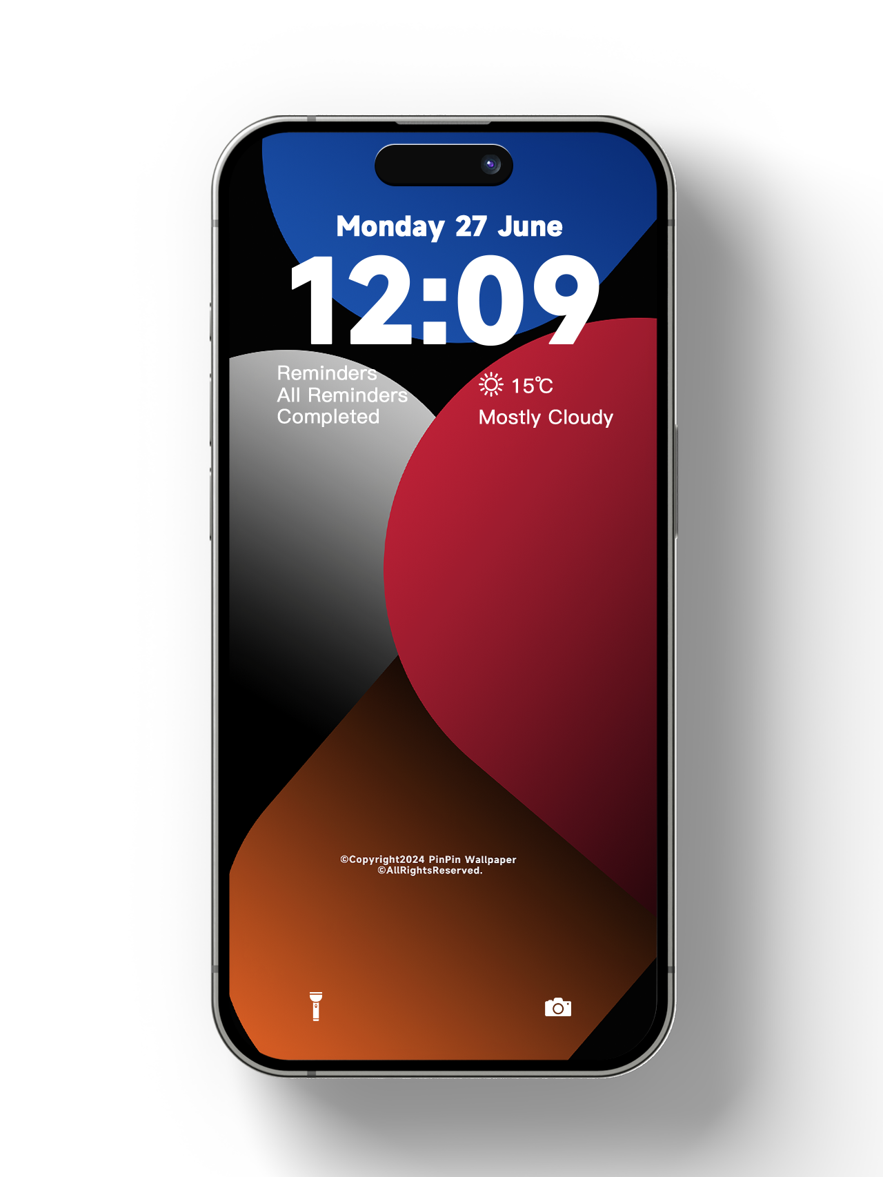 4K HD 壁紙の背景 - iPhone と Android 向けのグラデーション幾何学的形状