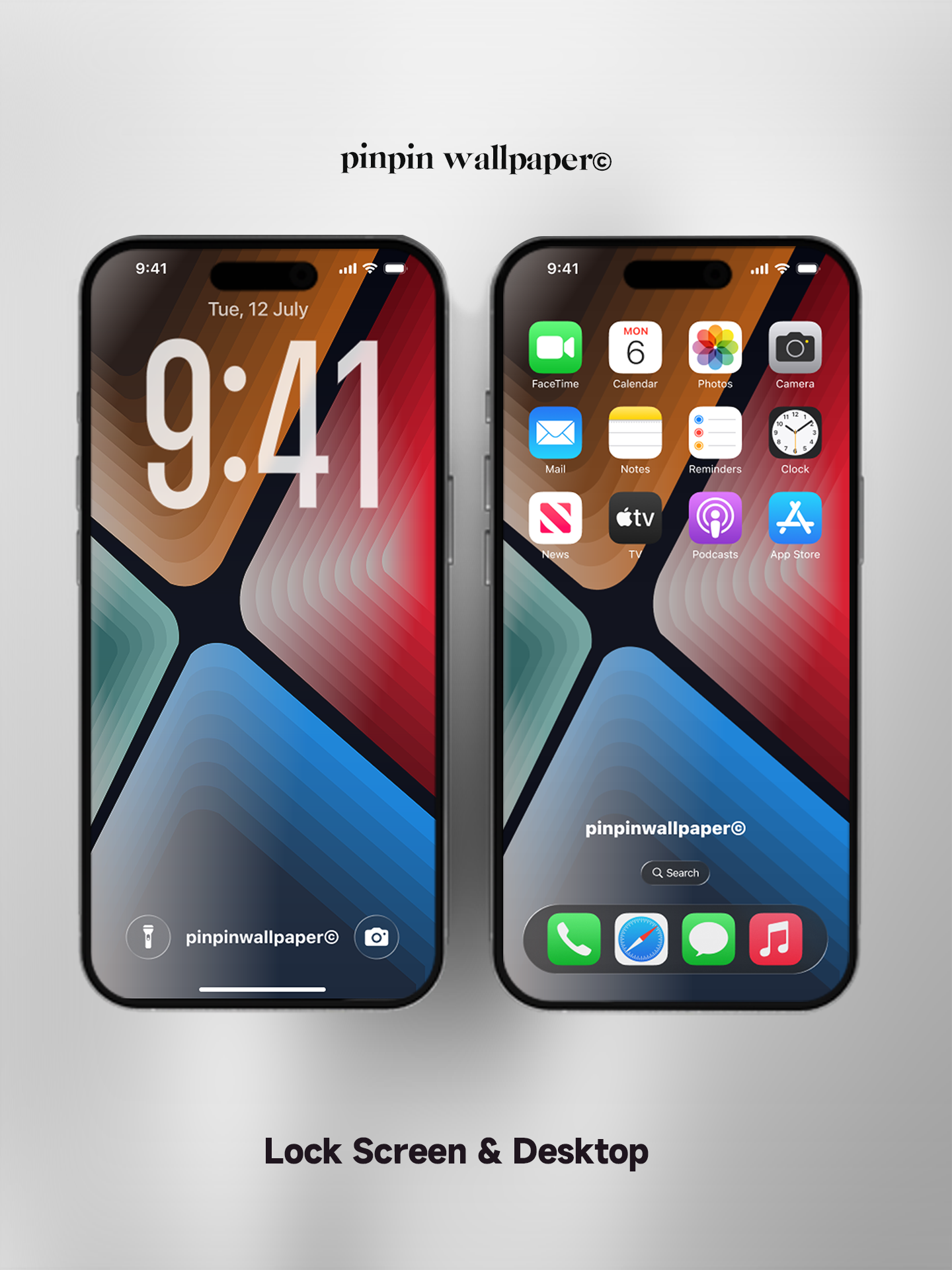 4K HD Phone Wallpaper Background - NO.5883 Minimalist Gradient Style wallpapers for iPhone and Android
