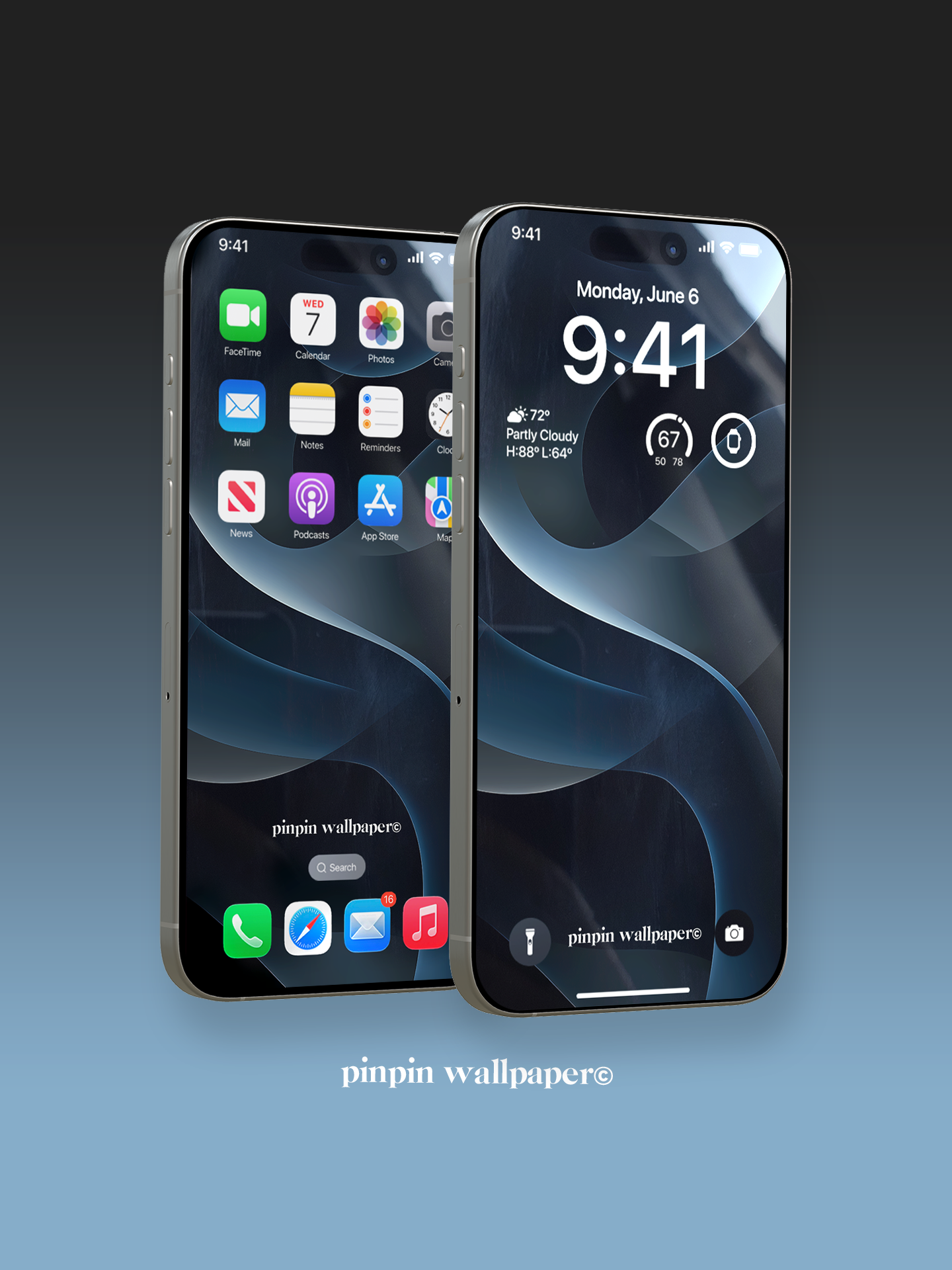 4K HD 壁紙の背景 - iPhone および Android 向け Black Universe Series20