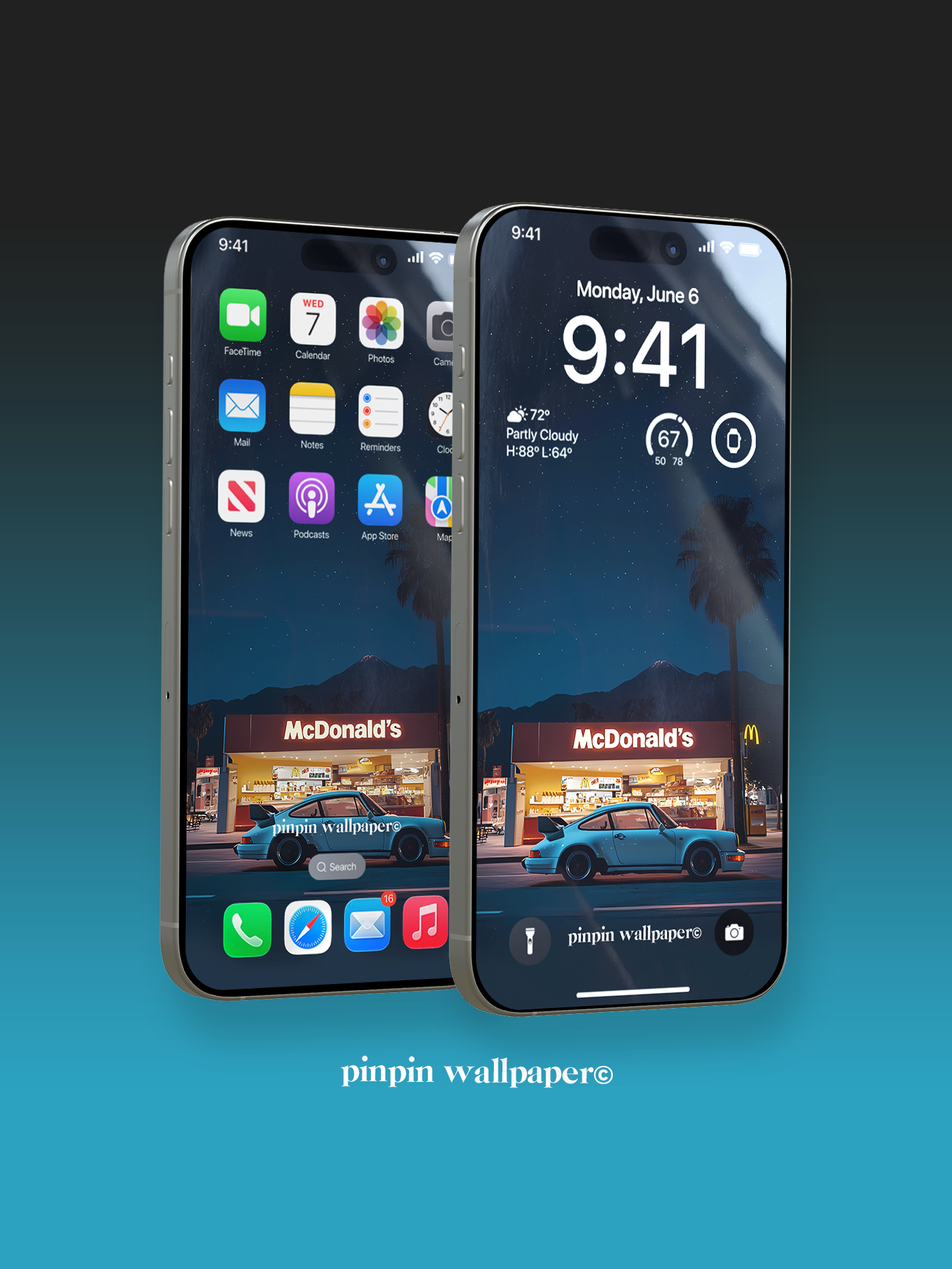 4K HD 壁紙の背景 - iPhone および Android 向け Black Universe Series20