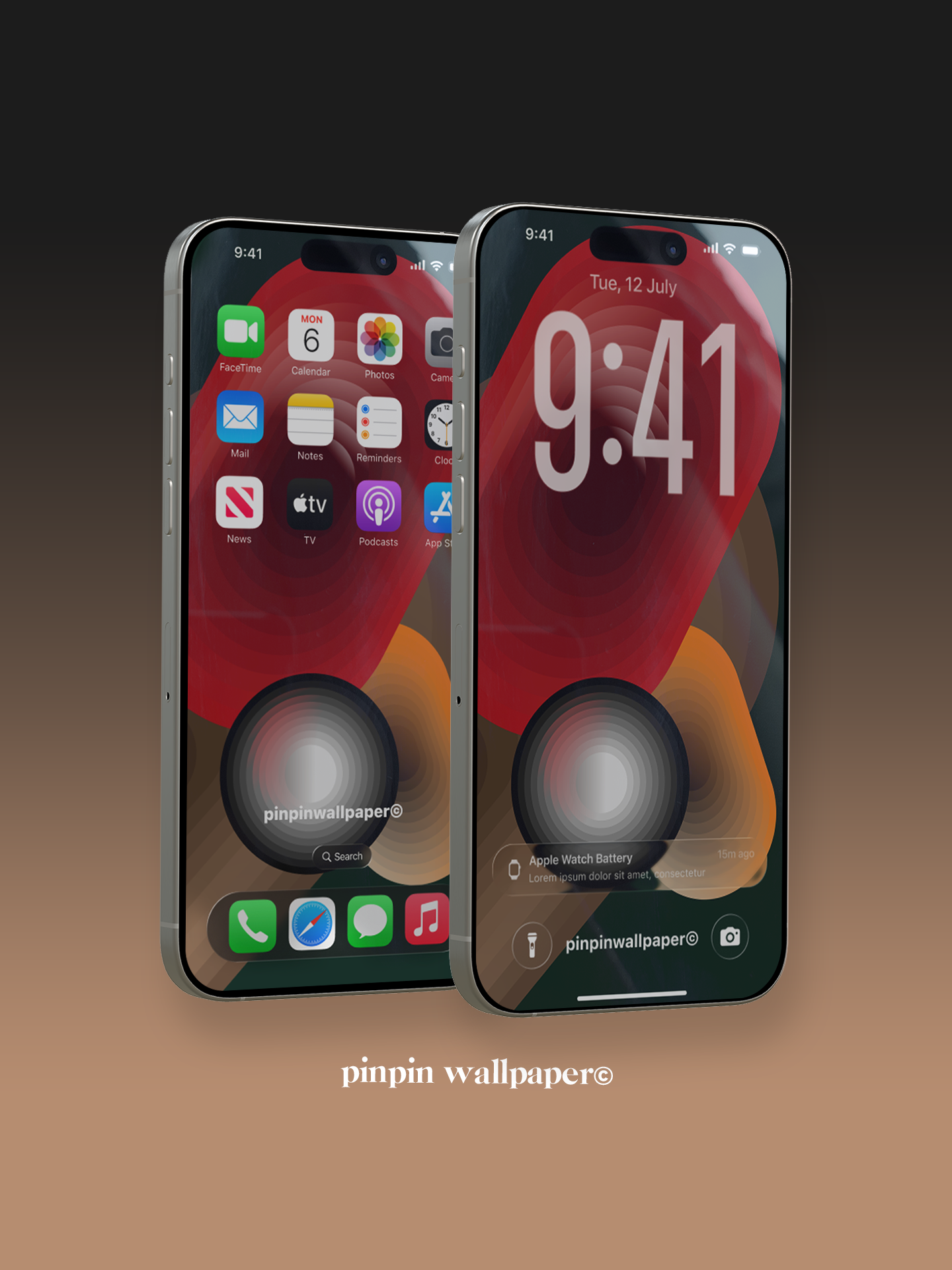 4K HD 壁紙の背景 - iPhone および Android 向け Black Universe Series20