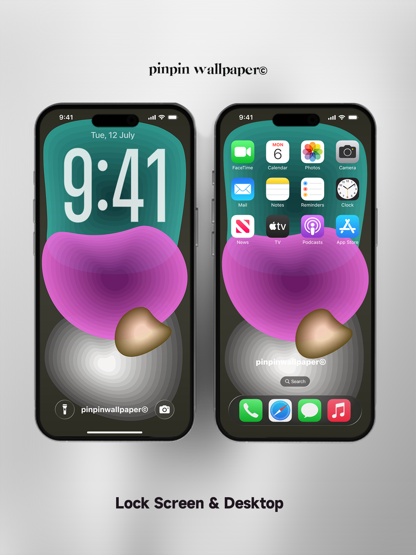 4K HD Phone Wallpaper Background - NO.5886 Minimalist Gradient Style wallpapers for iPhone and Android