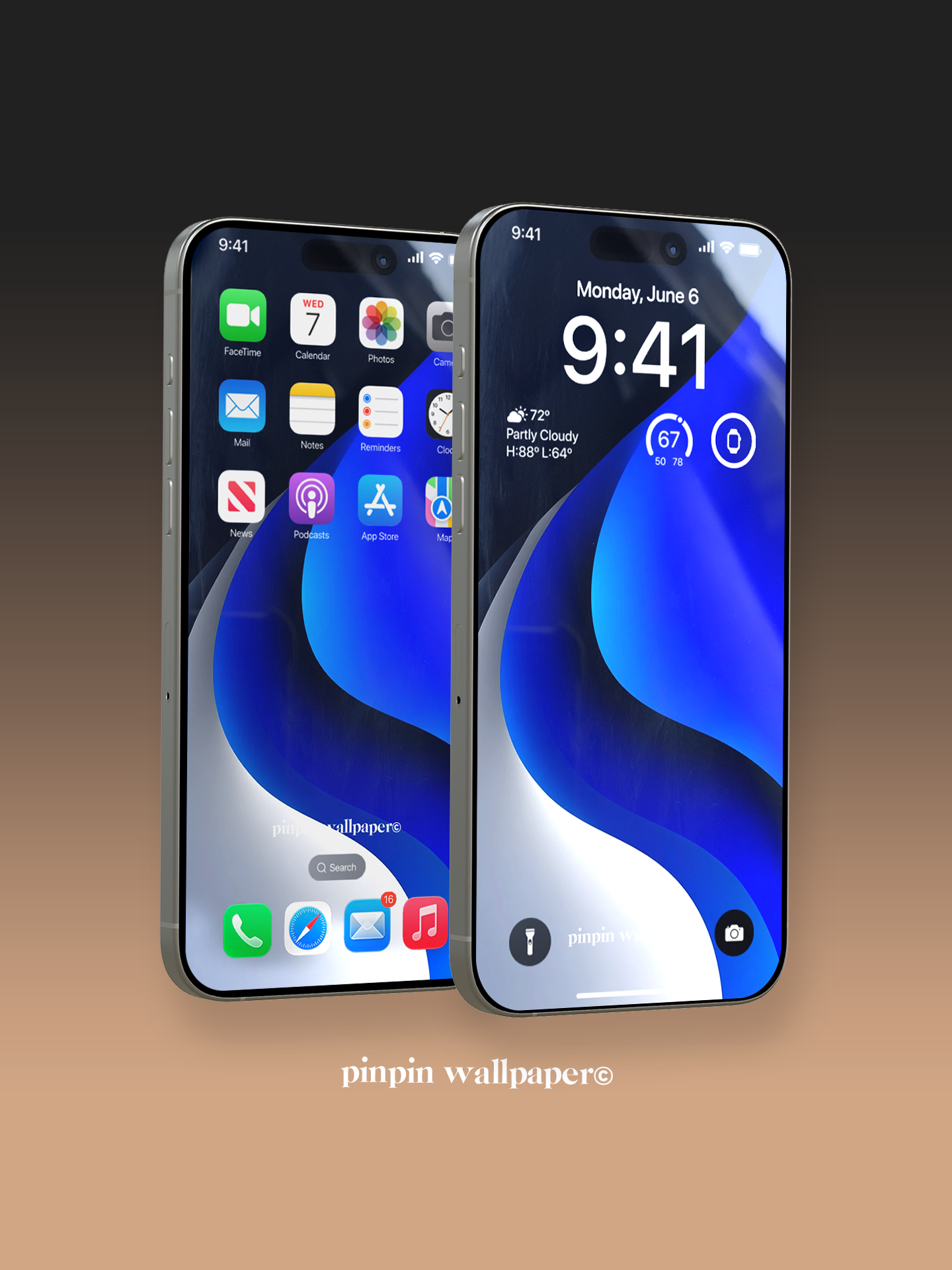 4K HD 壁紙の背景 - iPhone および Android 向け Black Universe Series20