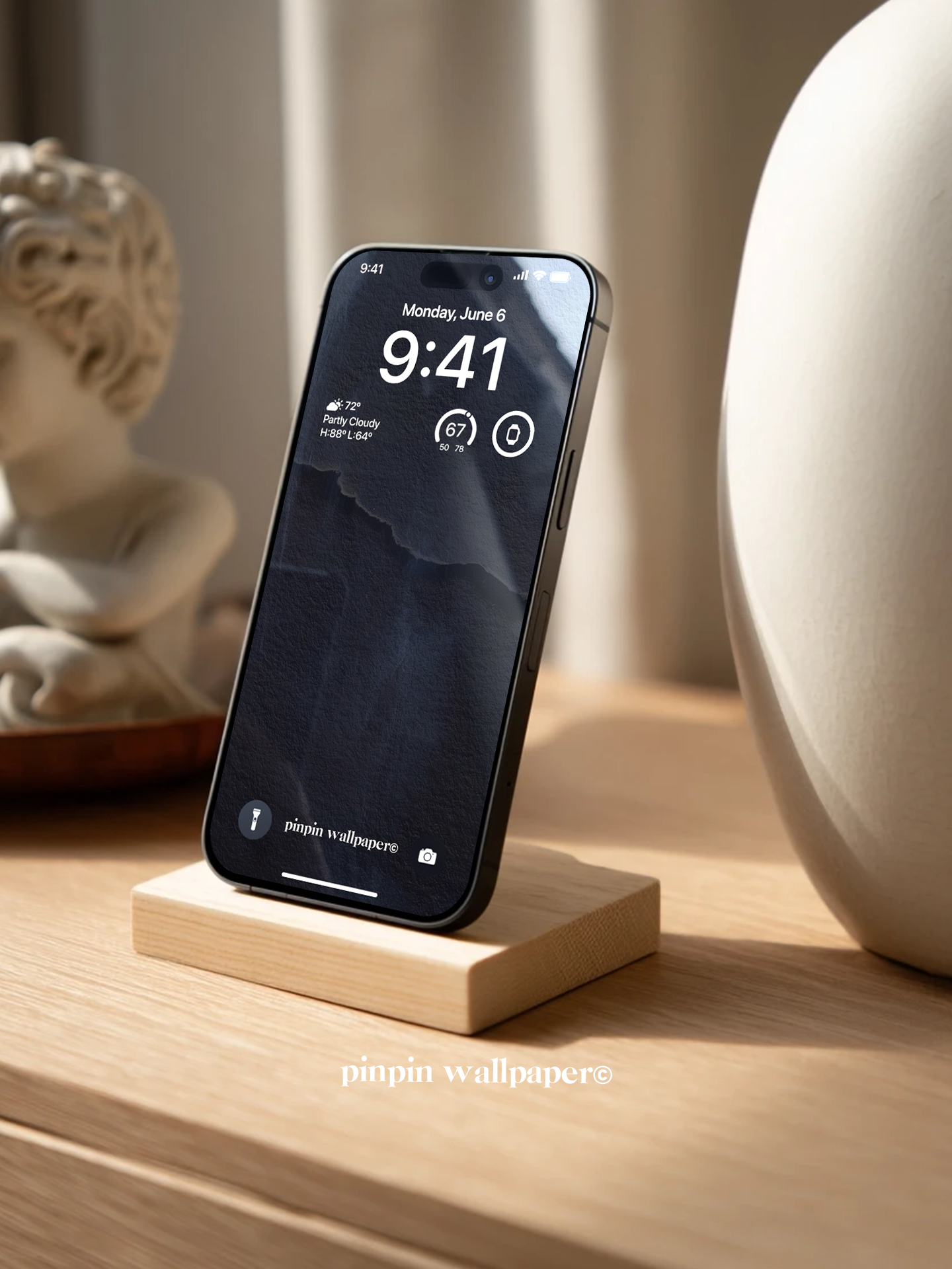 4K HD 壁紙の背景 - iPhone および Android 向け Black Universe Series20