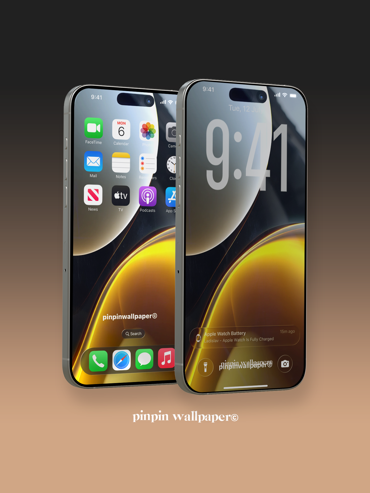 4K HD 壁紙の背景 - iPhone および Android 向け Black Universe Series20