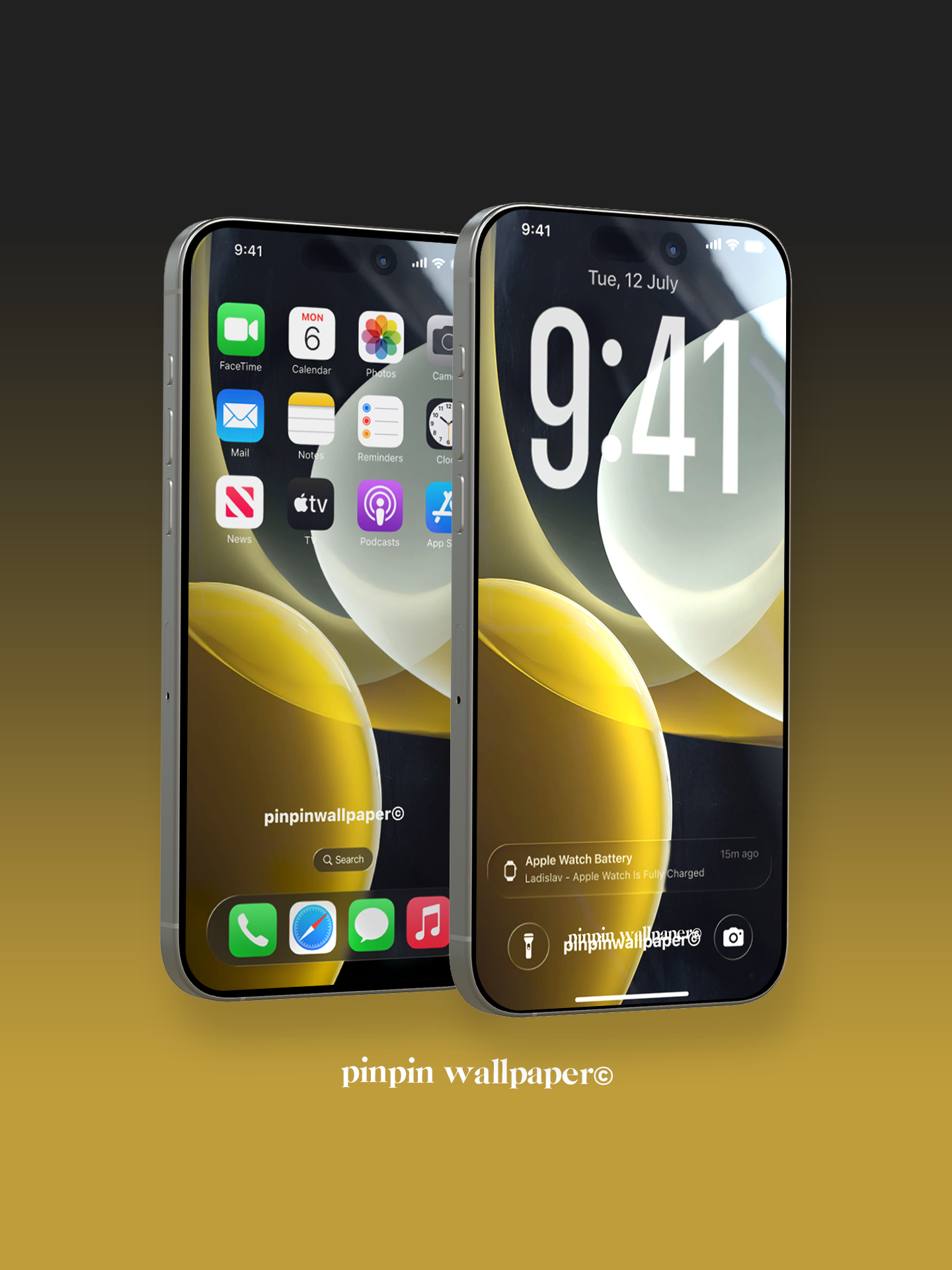 4K HD 壁紙の背景 - iPhone および Android 向け Black Universe Series20